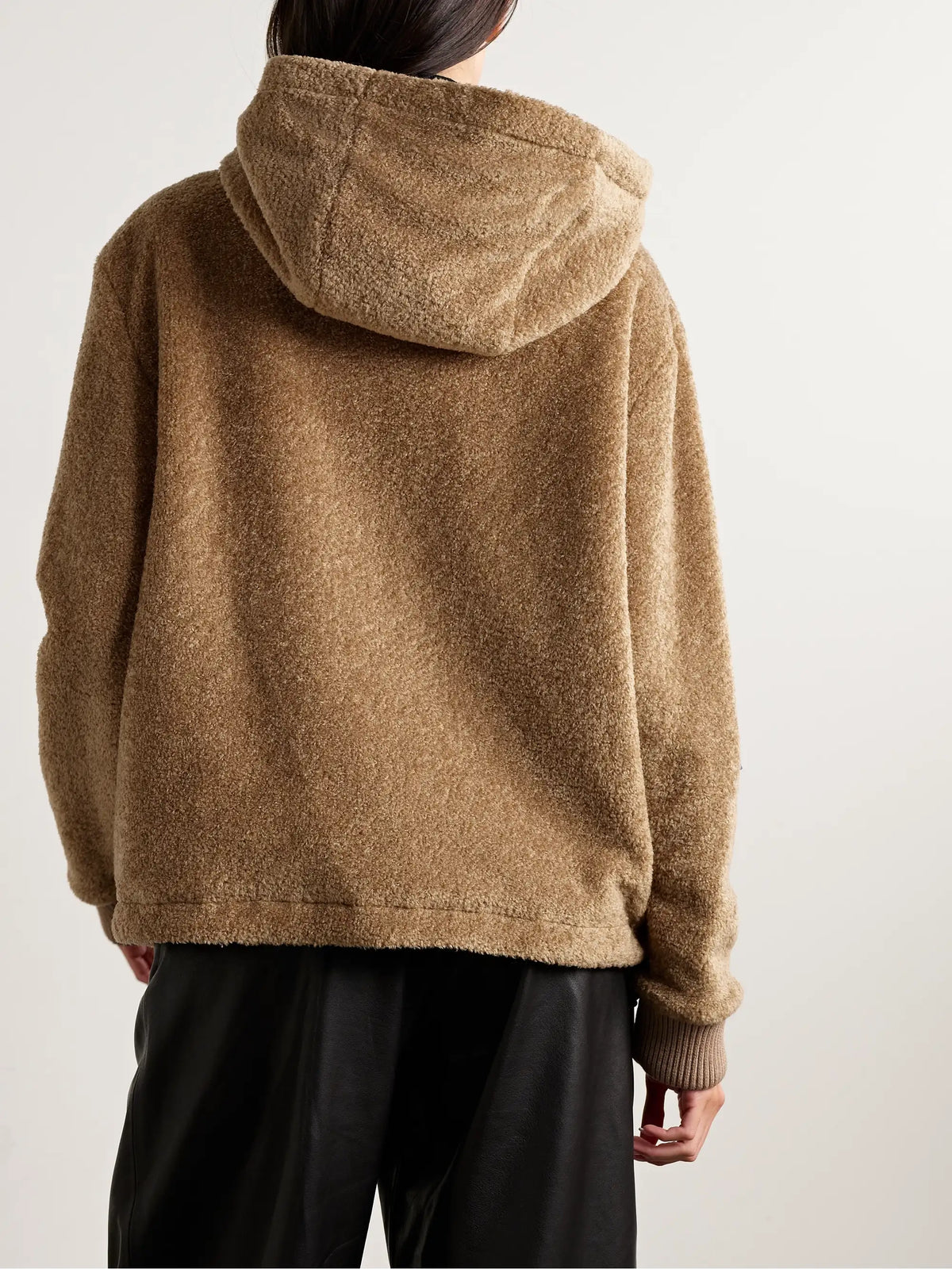 Reversible Fleece And Shell Zip-up Hoodie