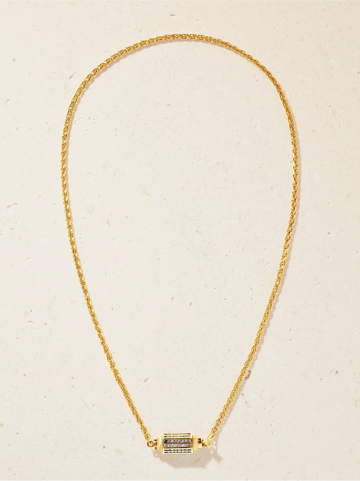 Marie Lichtenberg 18-karat Gold Diamond Necklace