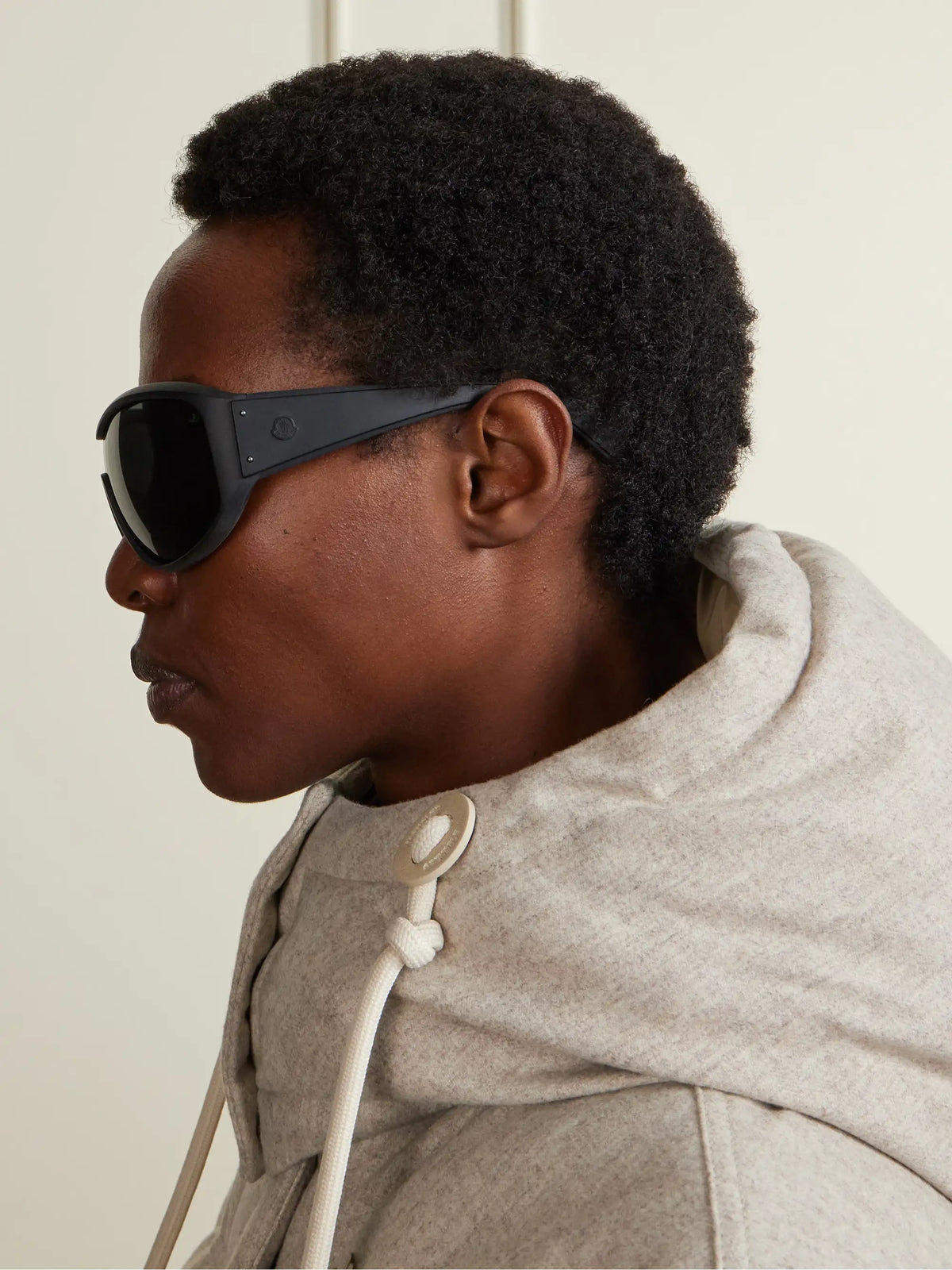 Thyra Oval-frame Ski Sunglasses