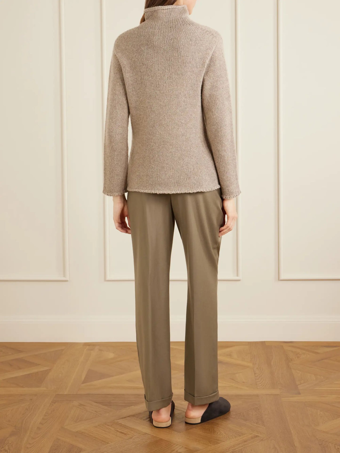 Mariam Turtleneck Cashmere Sweater