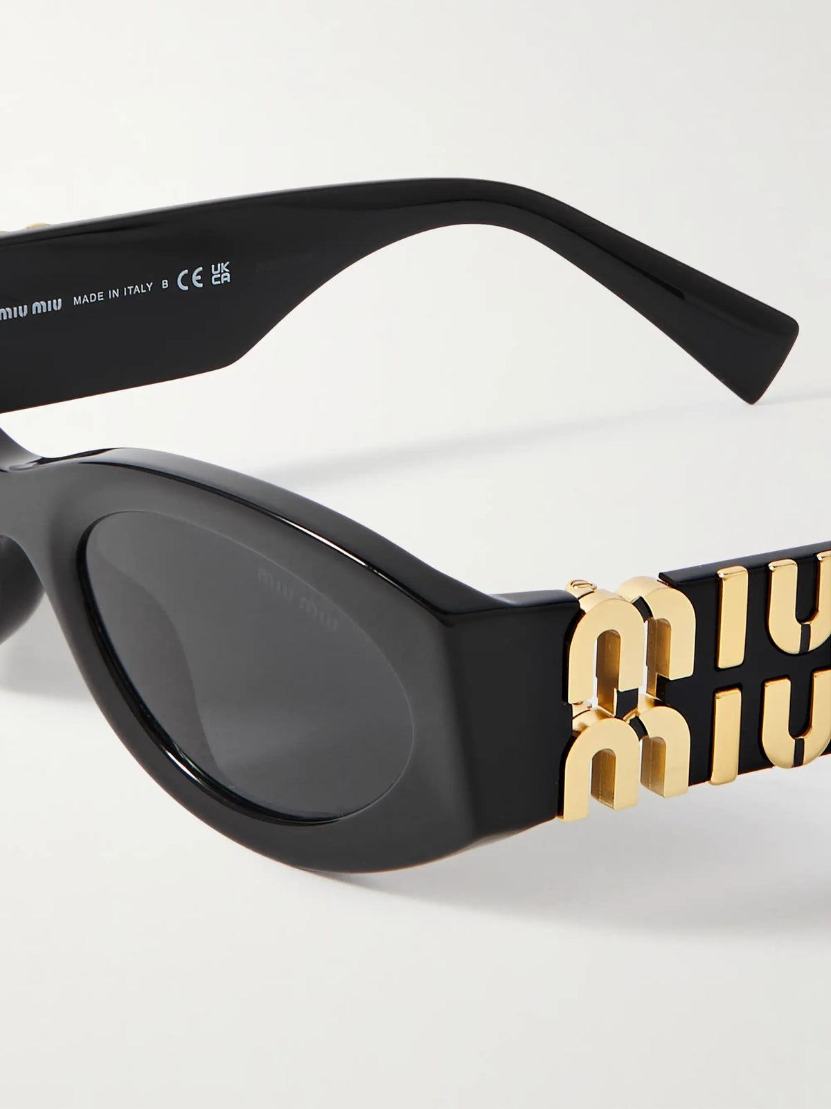 Glimpse Oval-frame Acetate Sunglasses