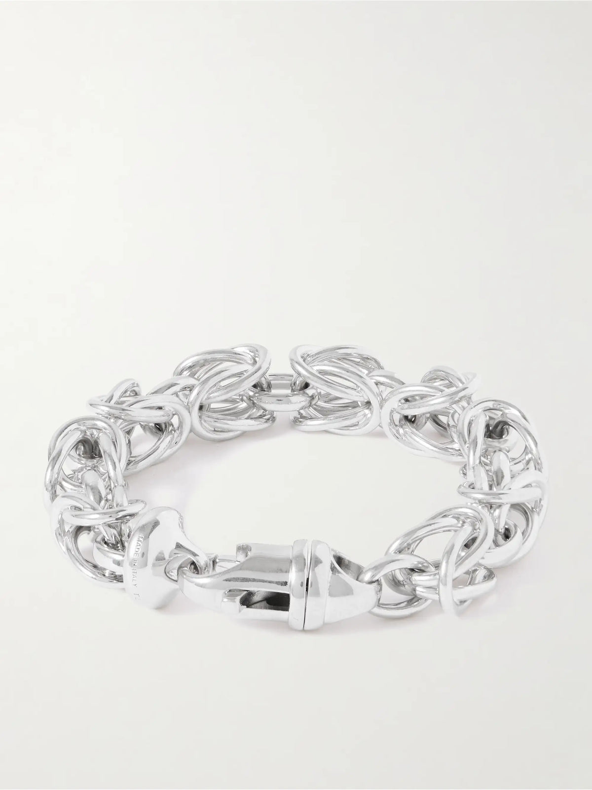 Byzantine Rhodium-plated Bracelet