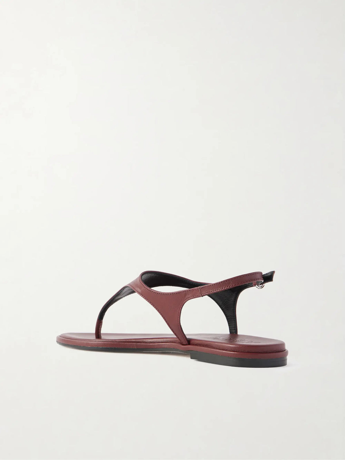 Raine Leather Flat Sandals