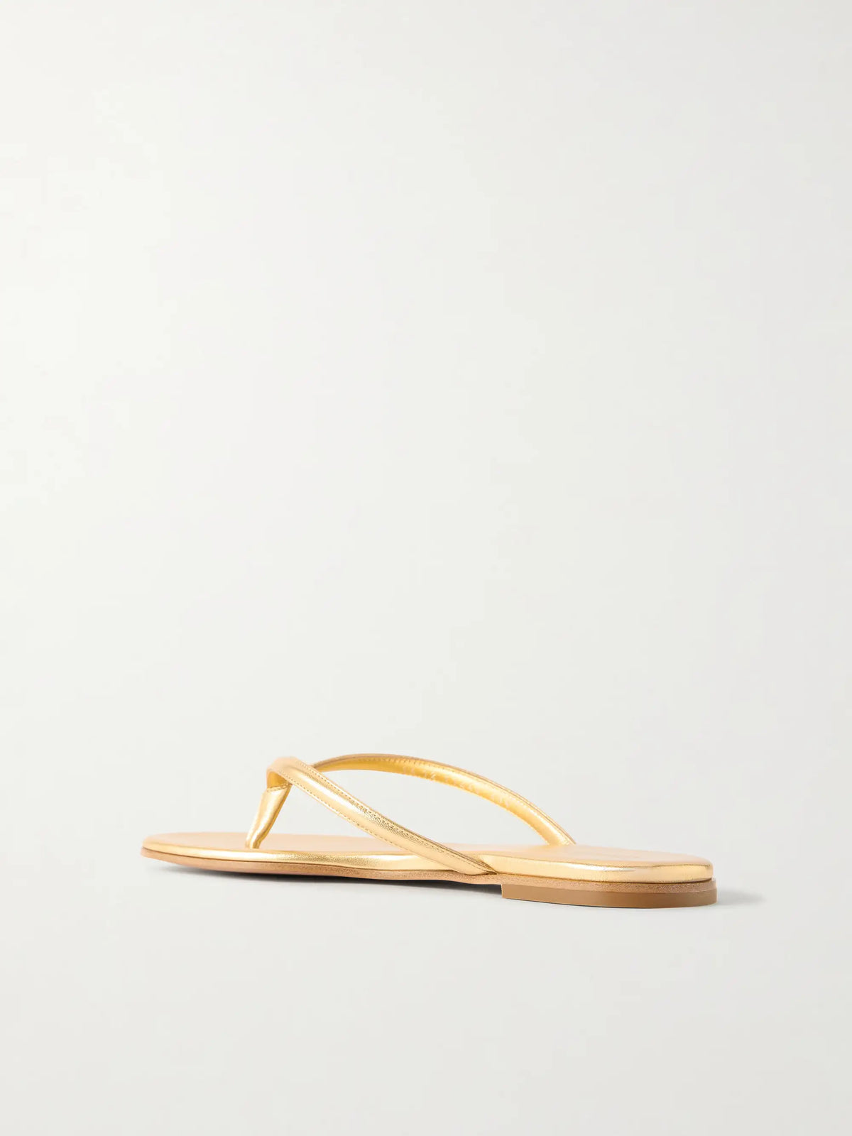 Calypso Metallic Leather Sandals