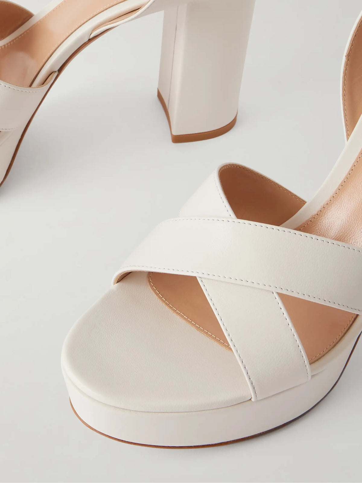 Sabrina 70 Leather Platform Sandals