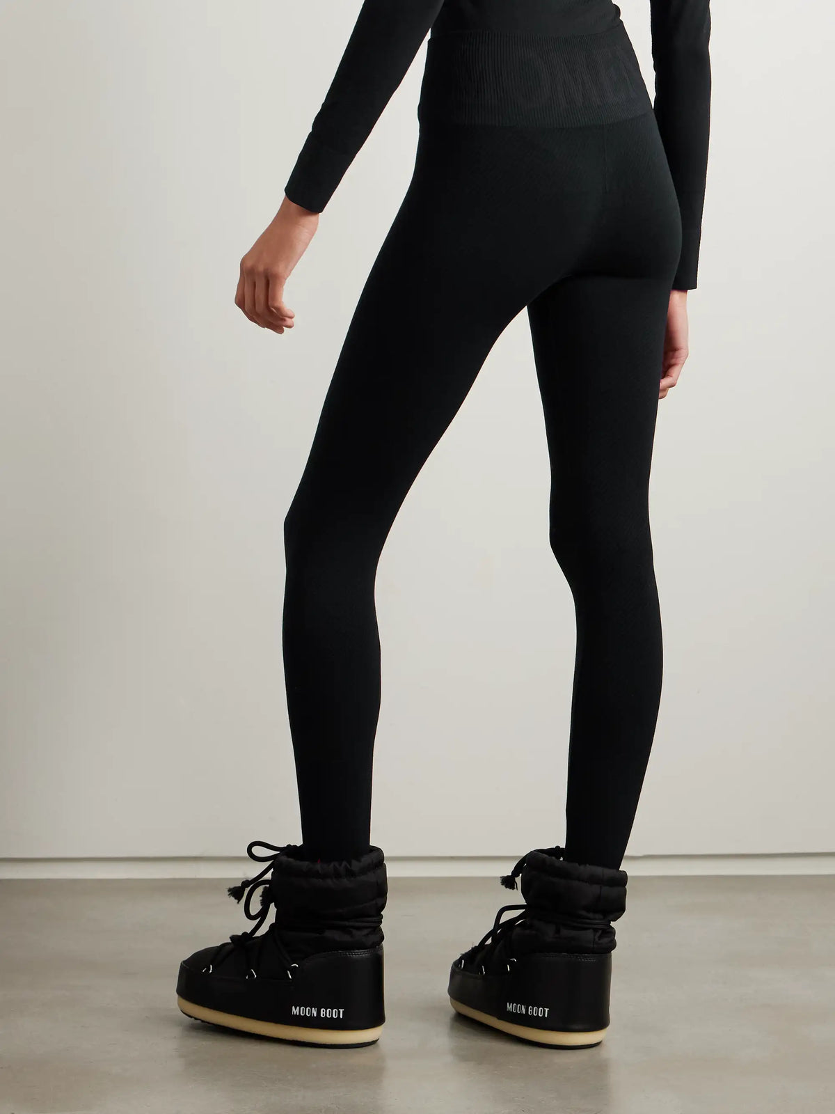Ribbed Thermal Modal-blend Leggings