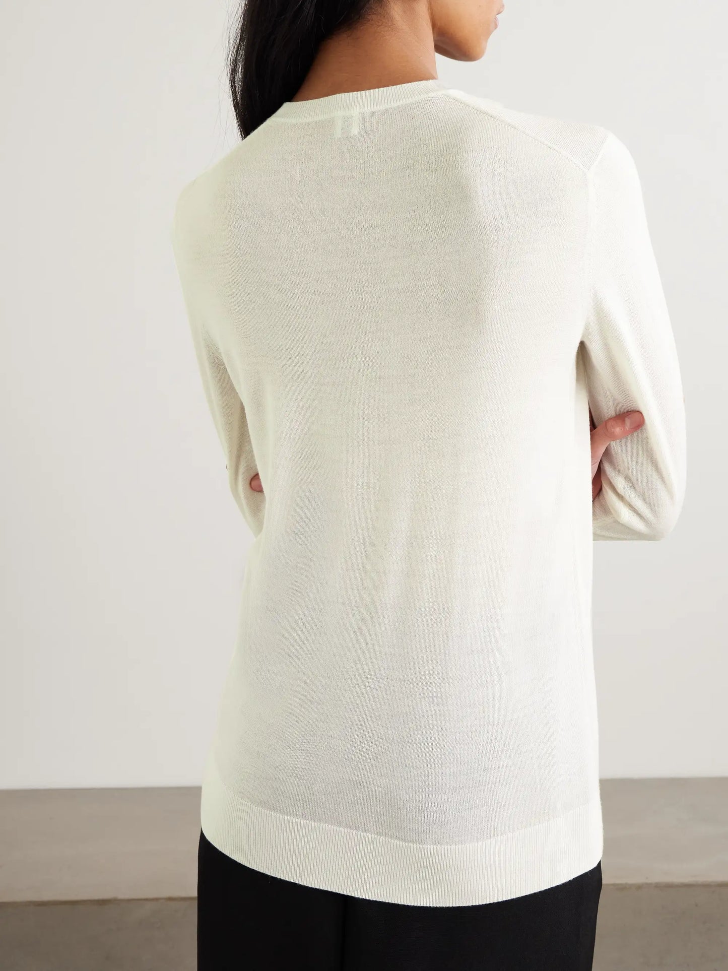 Garderob Wool And Silk-blend Sweater