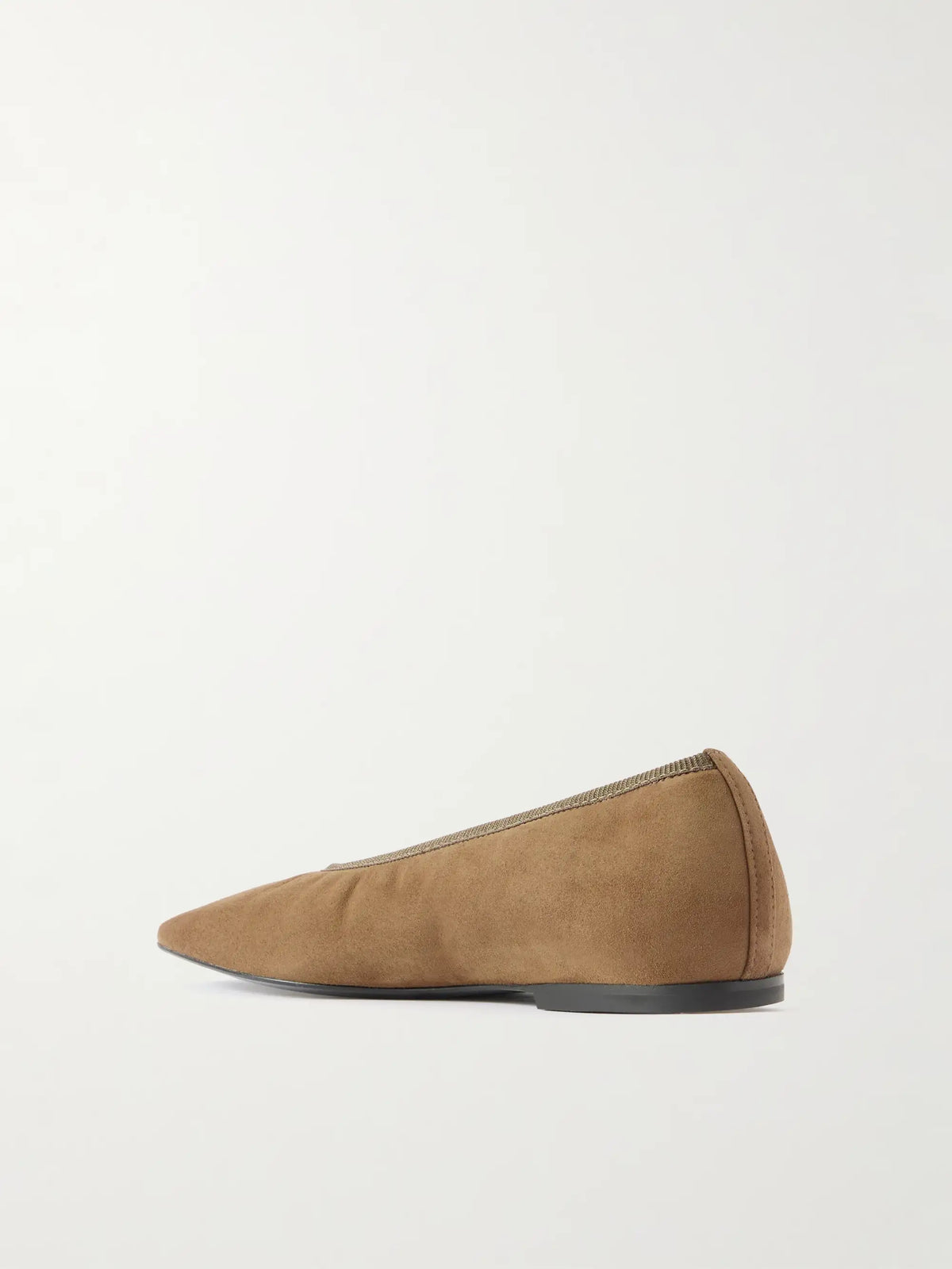 Minimalist Suede Ballet Flats