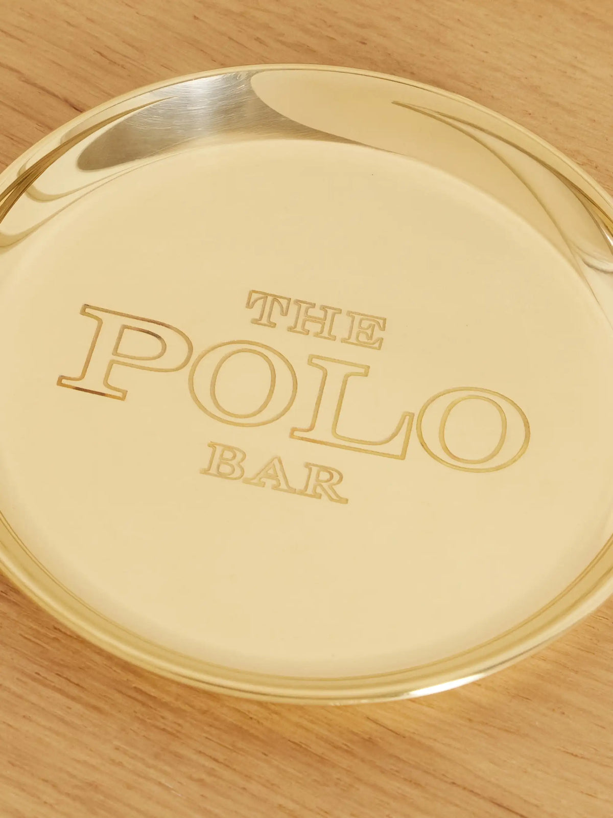 Polo Bar Gold-tone Coasters