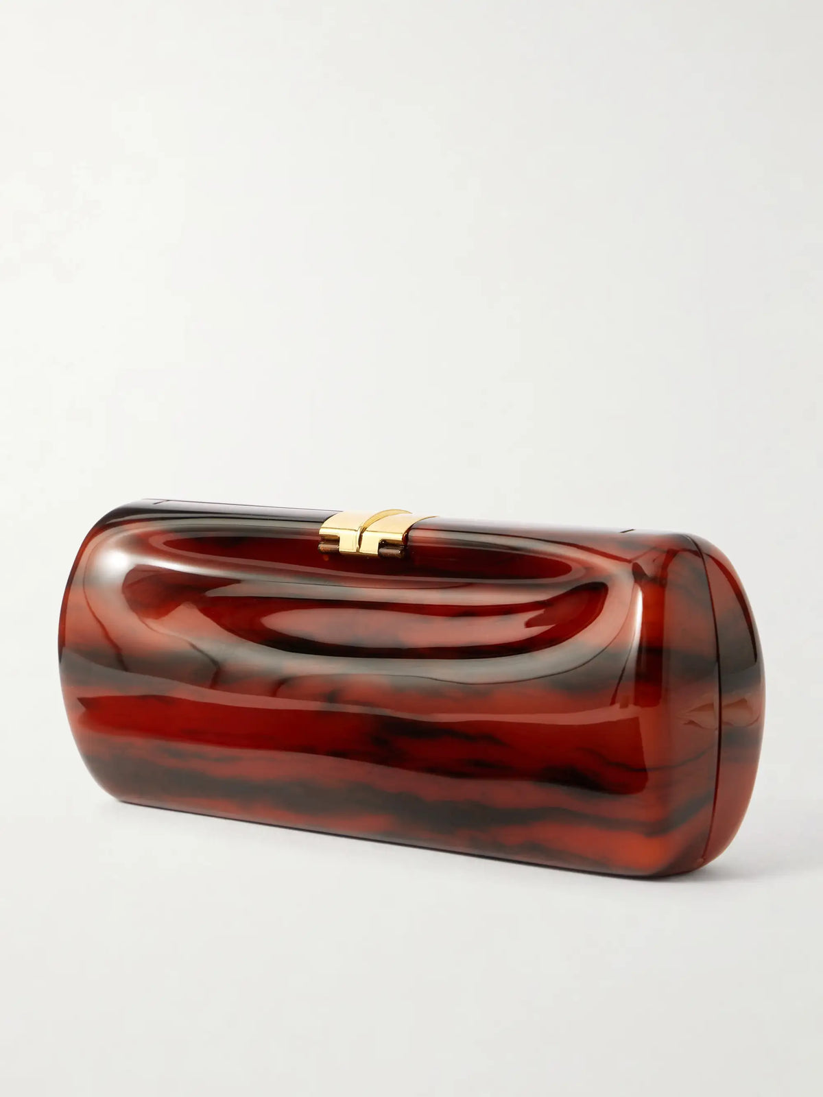 Pince Vlogo-embellished Resin Clutch