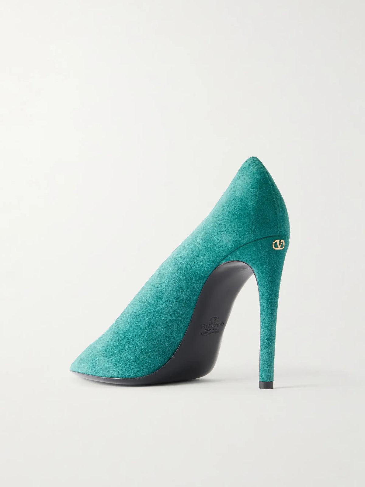 Révélé Logo-embellished Pvc-trimmed Suede Pumps