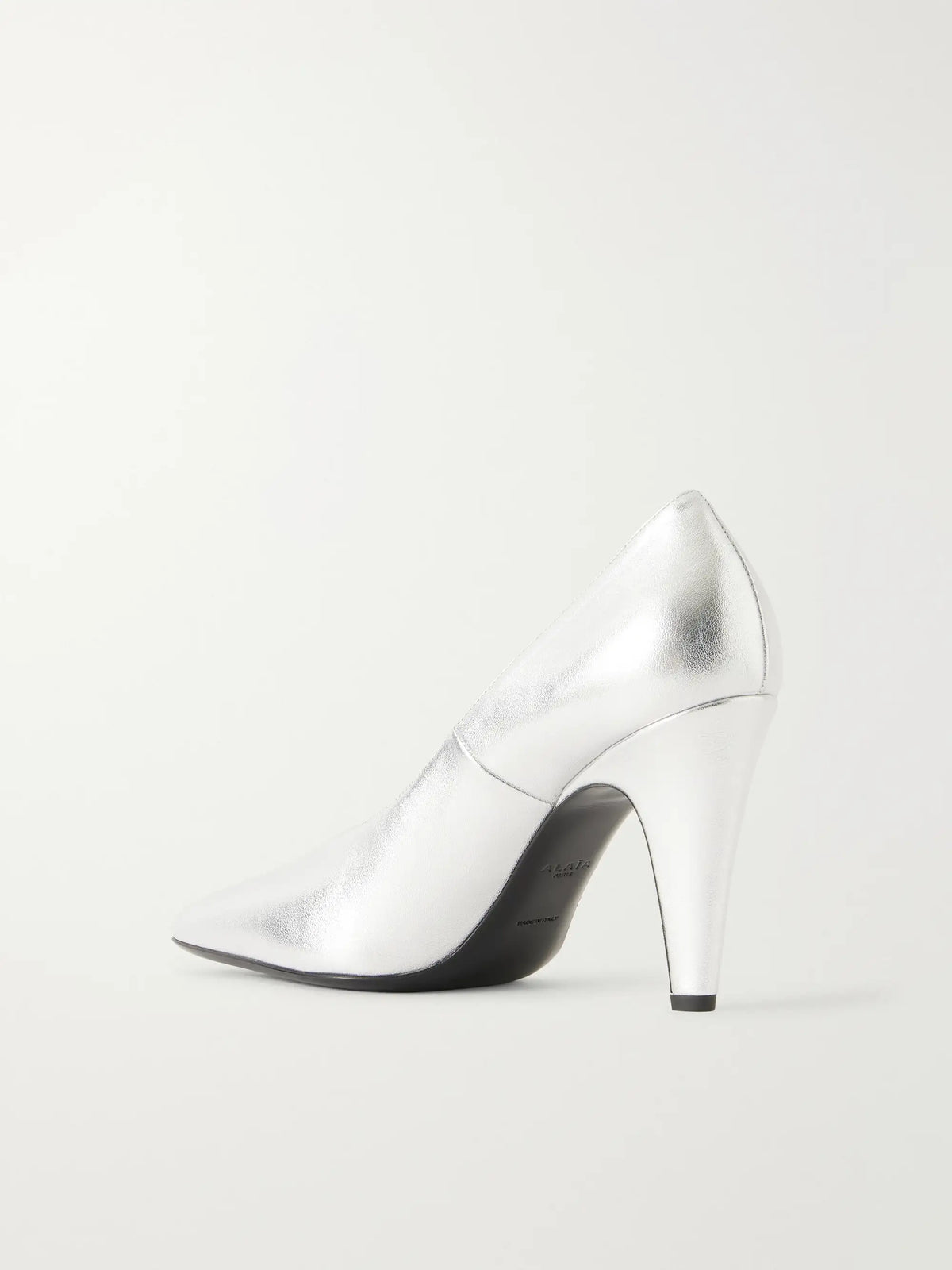 90 Metallic- Leather Pumps