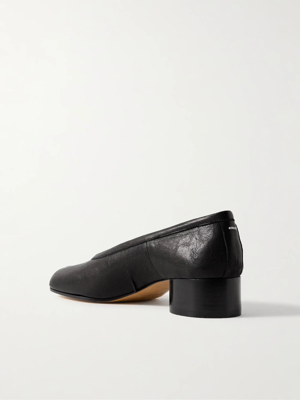 Tabi Ballerina Split-toe Leather Pumps