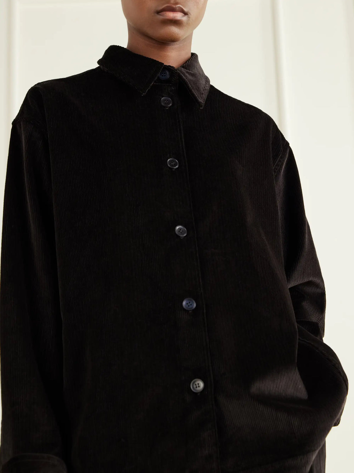 Studio Nicholson Santini Cotton-corduroy Shirt