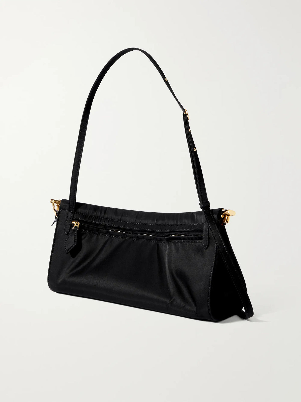 Le Click E/w Medium Satin-twill Shoulder Bag