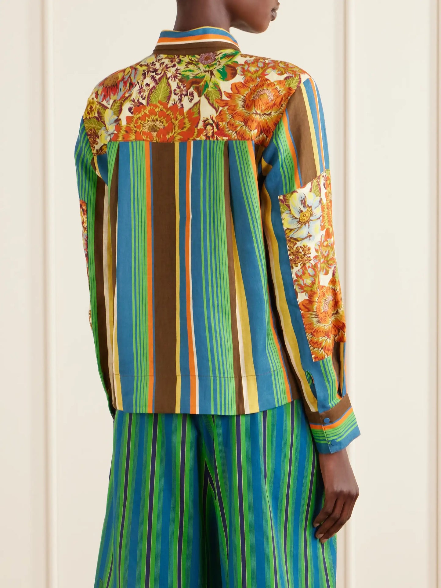 Charlie Printed Linen Shirt