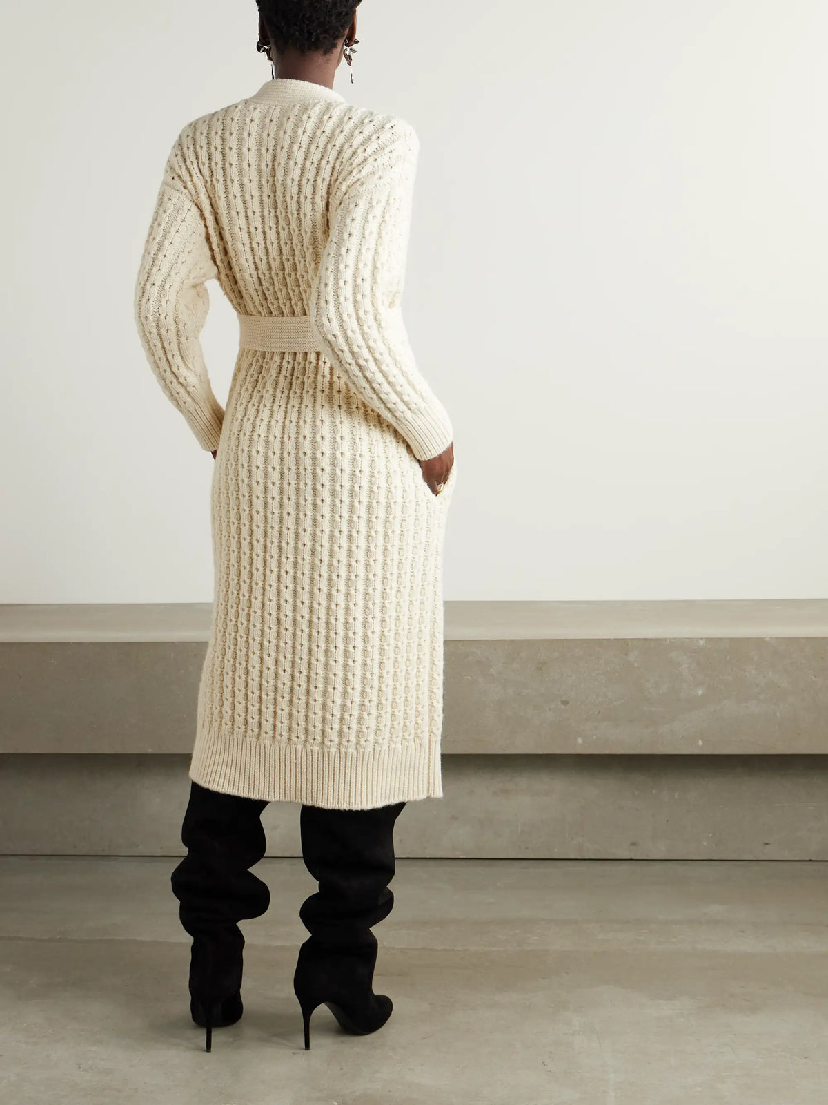 Oversized Wool Cardigan