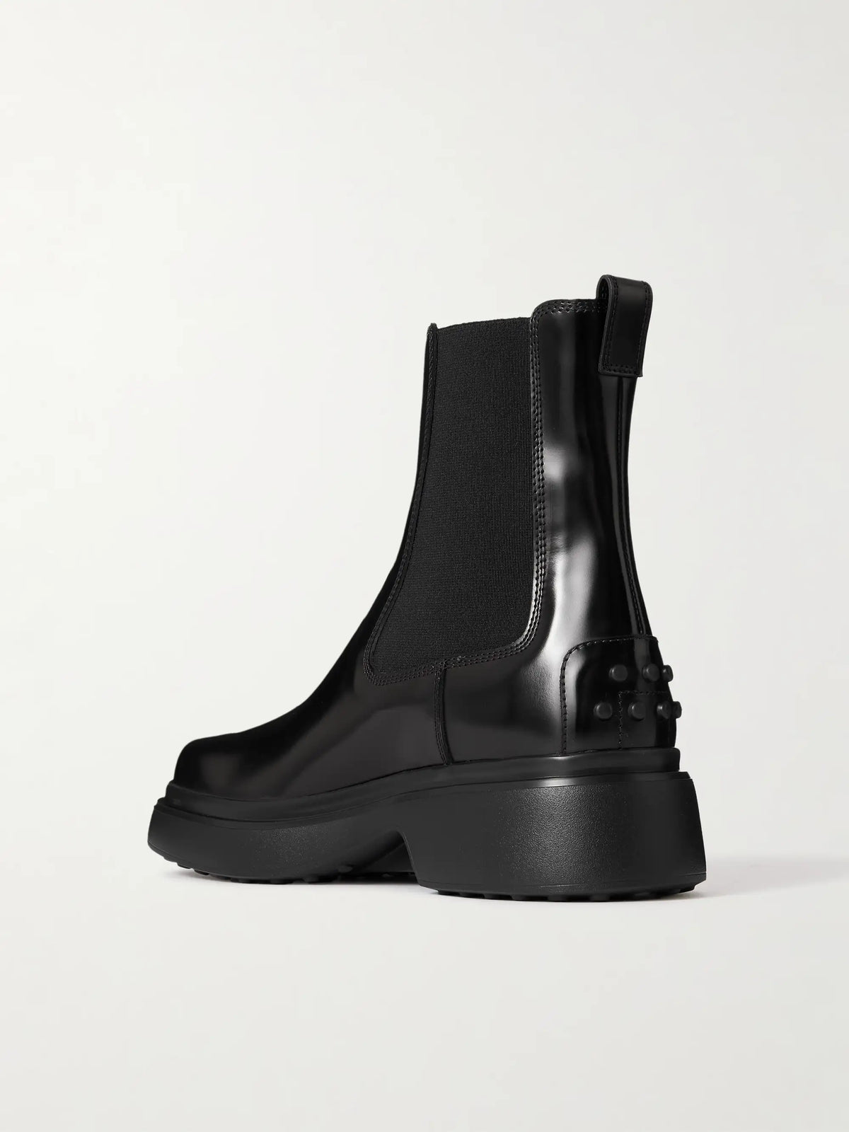 Gomma Leather Chelsea Boots