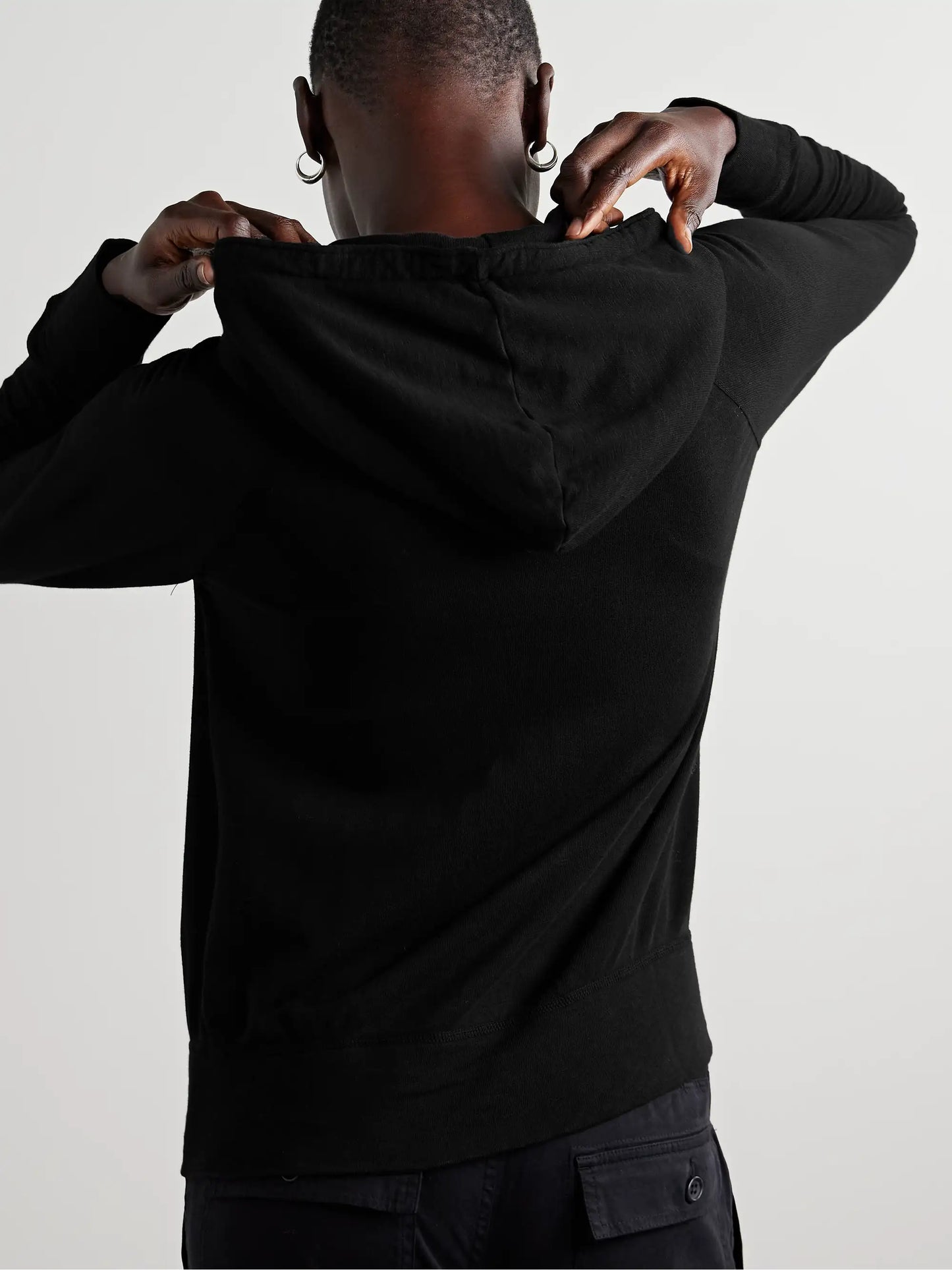 Vintage French Cotton-terry Hoodie