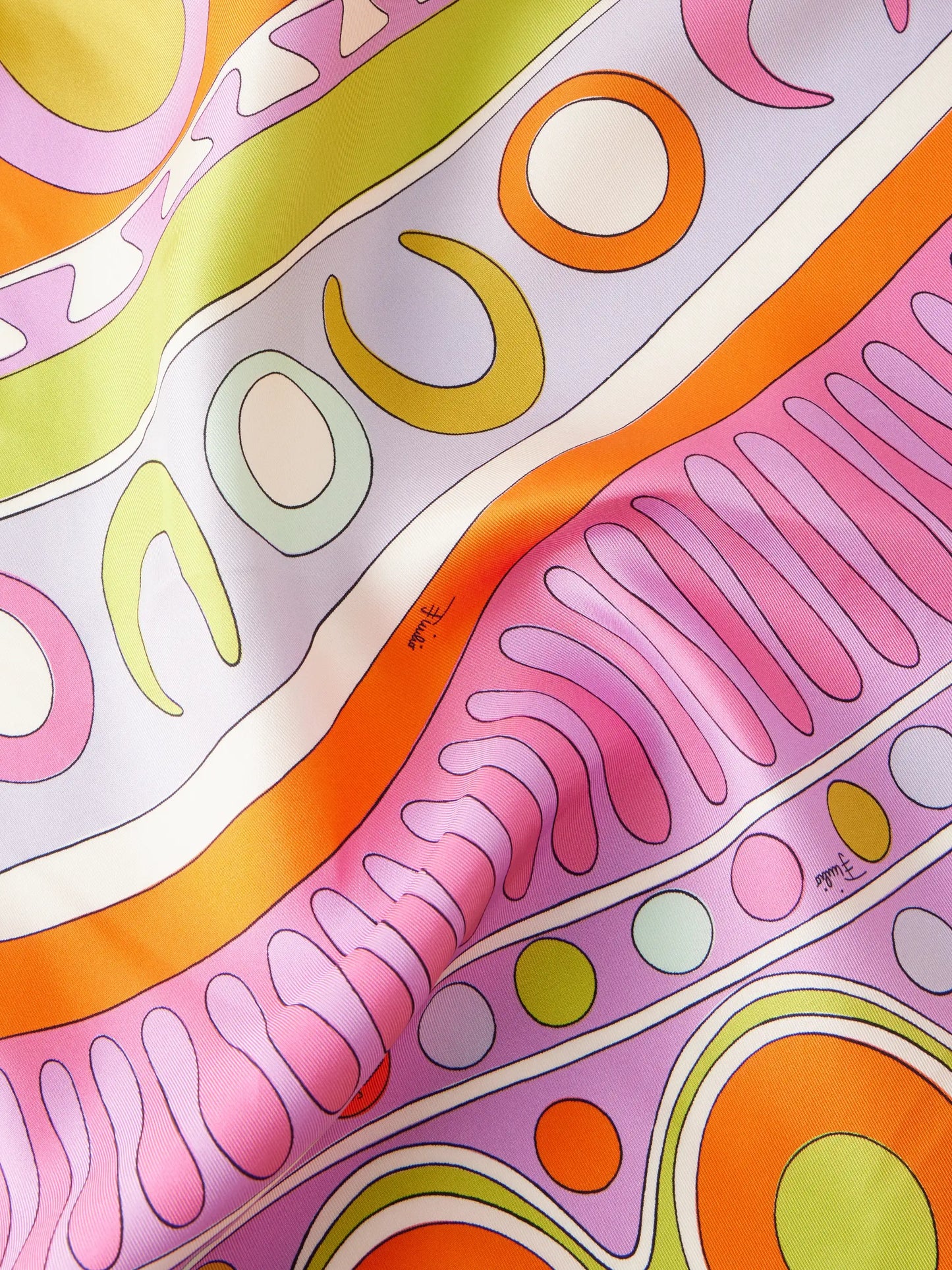Printed Silk-twill Scarf