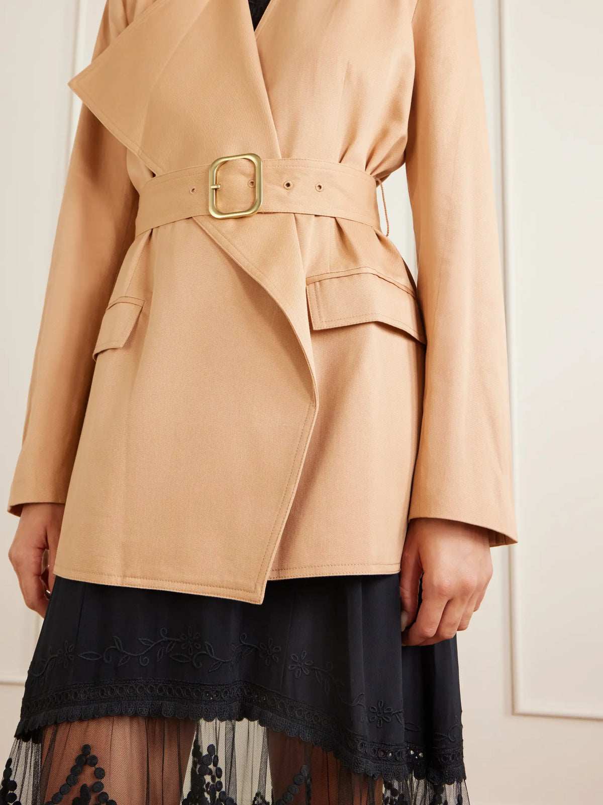 Ulla Johnson Zehra Belted Cotton Blazer