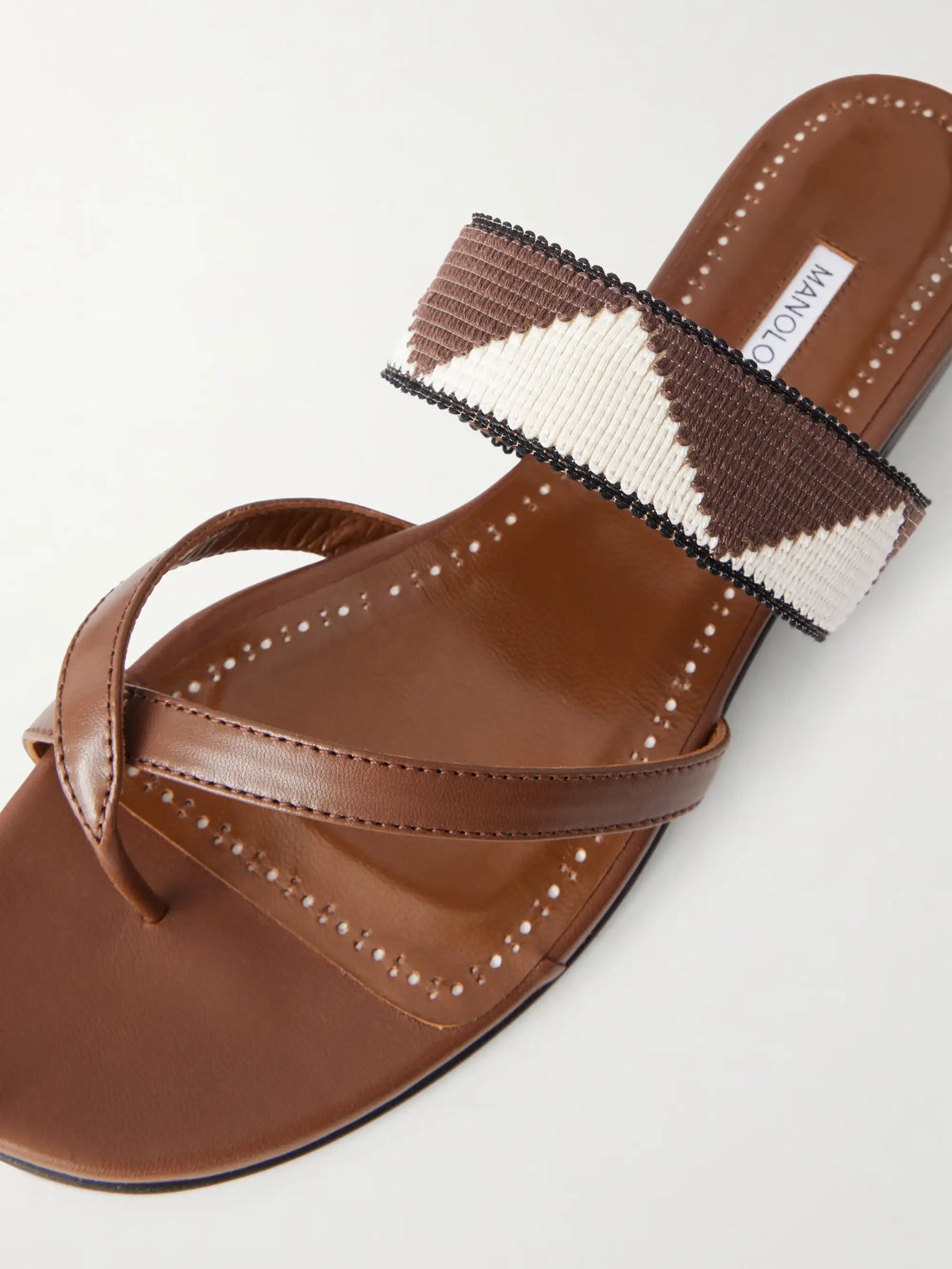 Susastra 10 Leather Woven Sandals