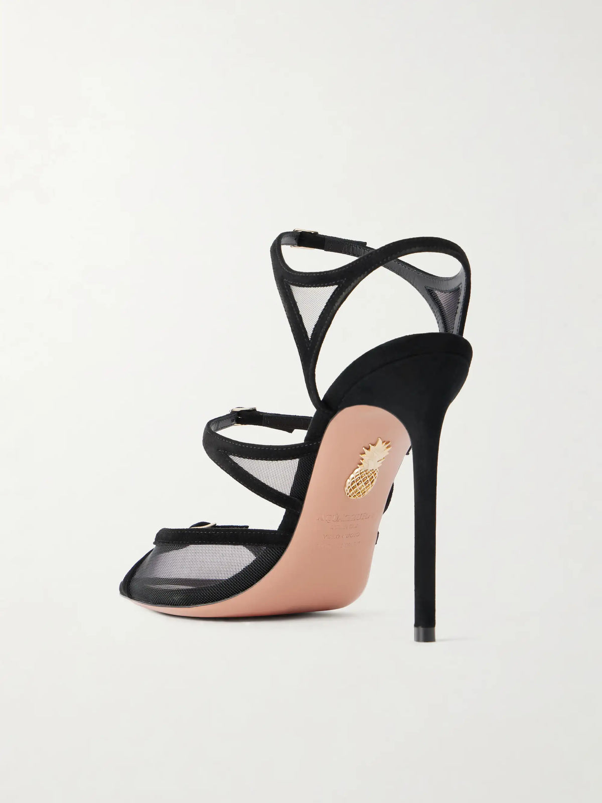 Jalila 105 Suede And Mesh Sandals