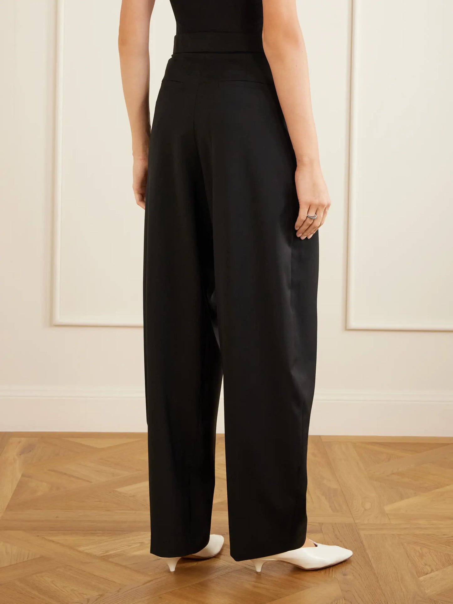 Zorro Wool Wide-leg Pants