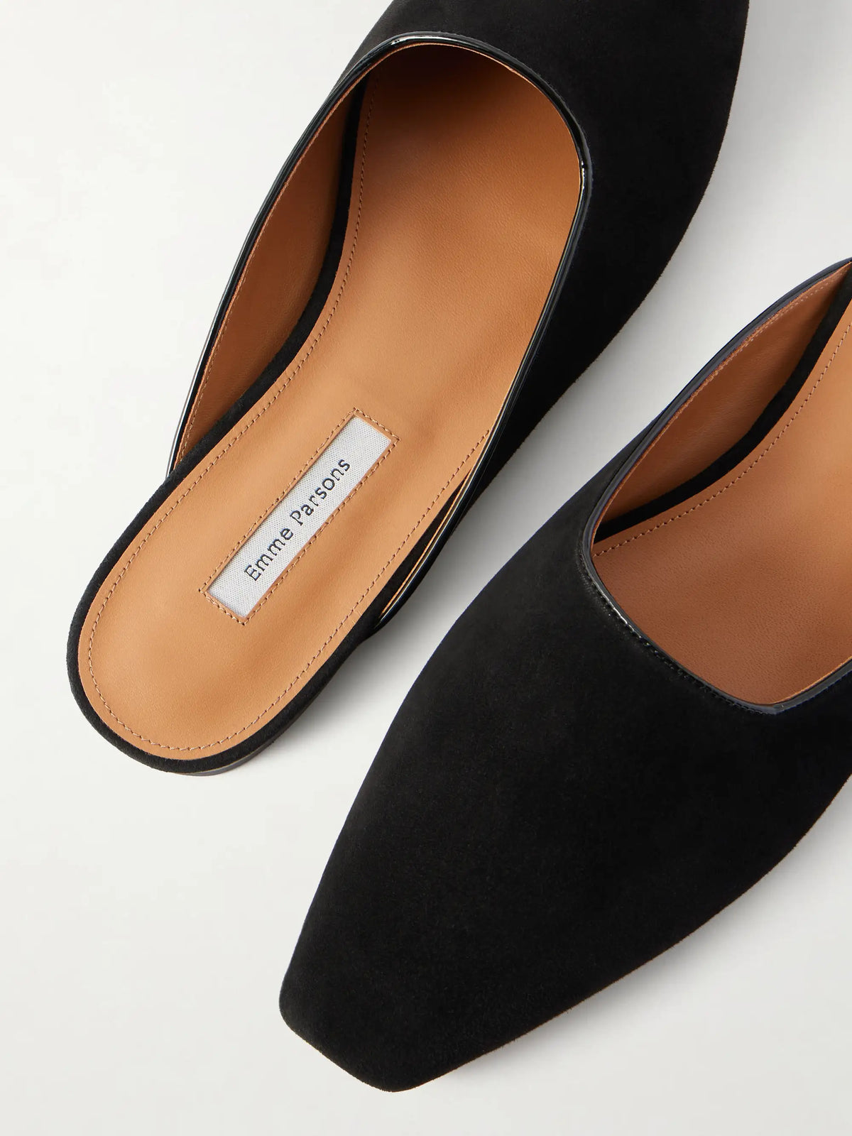 Suede Mules