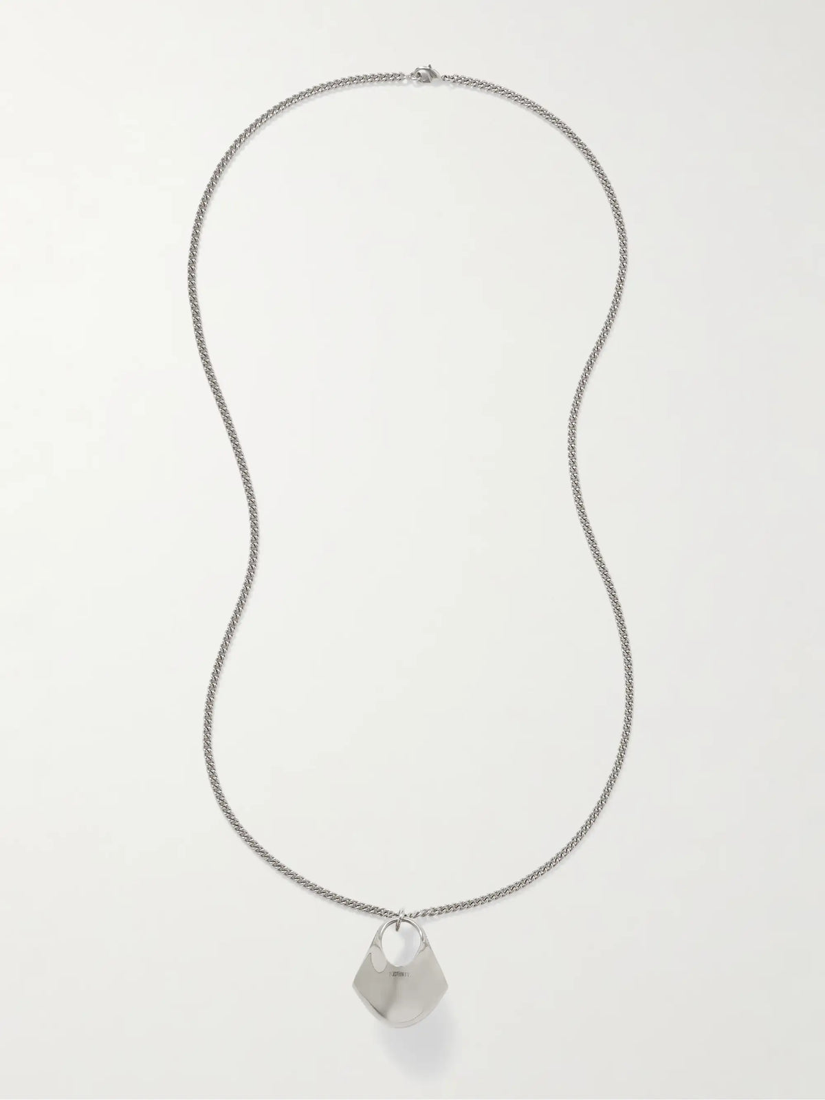 Lotus Small Silver-tone Necklace