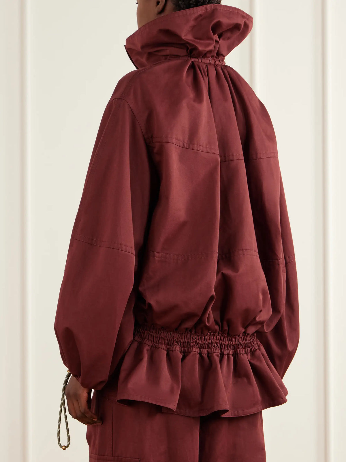 Zimmermann Clash Drawstring Cotton-drill Jacket