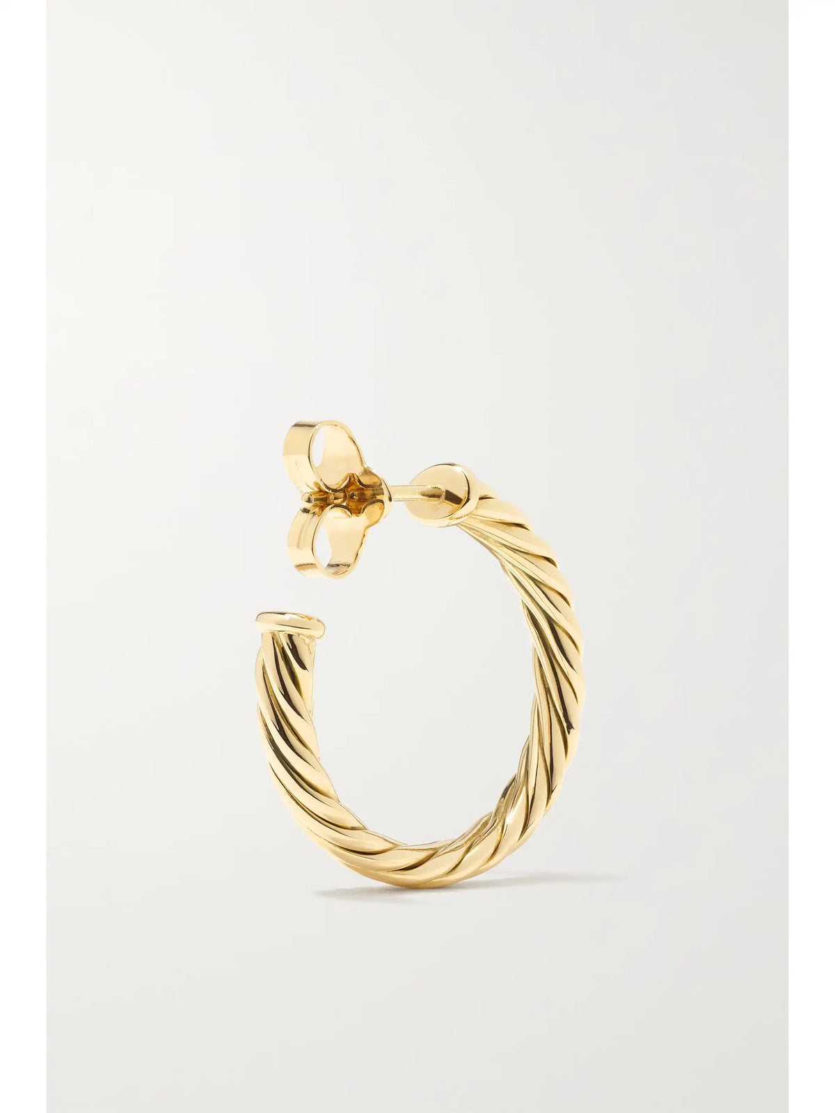 Cable Spira 18-karat Gold Hoop Earrings
