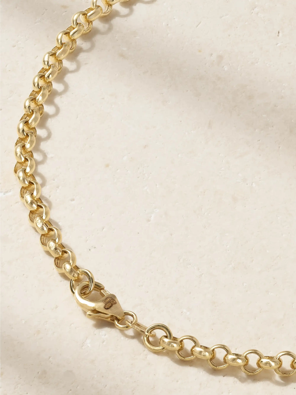 Circus Moon Big 18-karat Gold Multi-stone Necklace