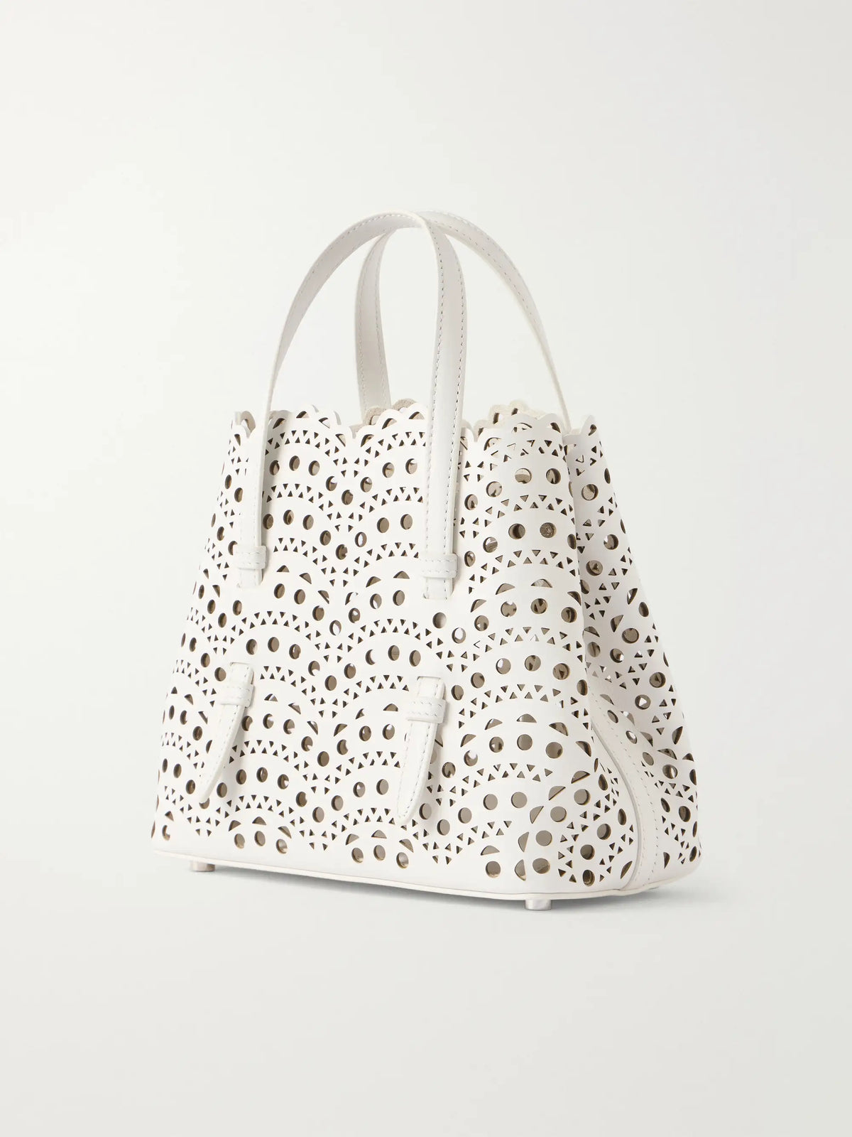 Mina 20 Laser-cut Leather Tote