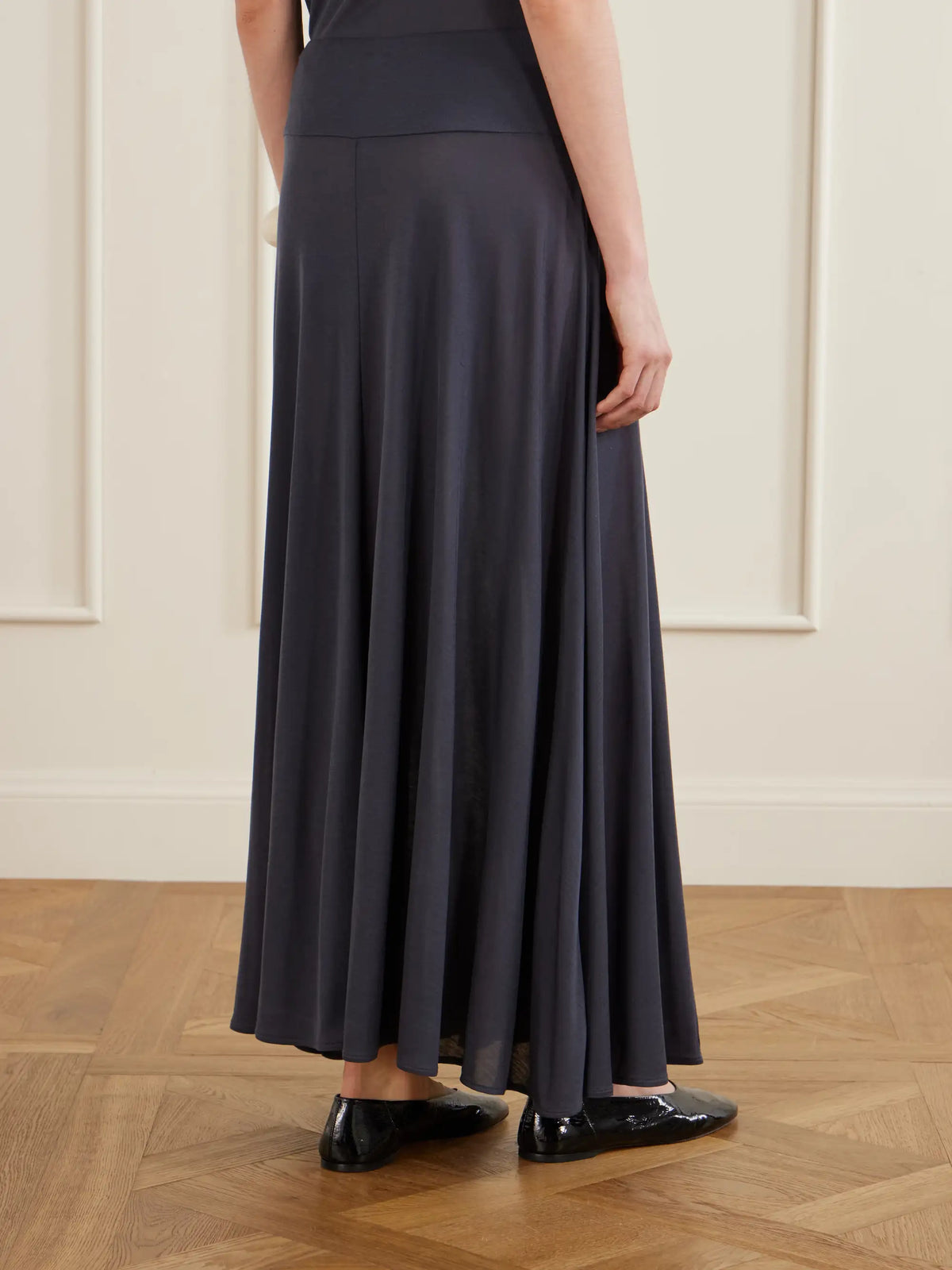 Tencel Lyocell Midi Skirt