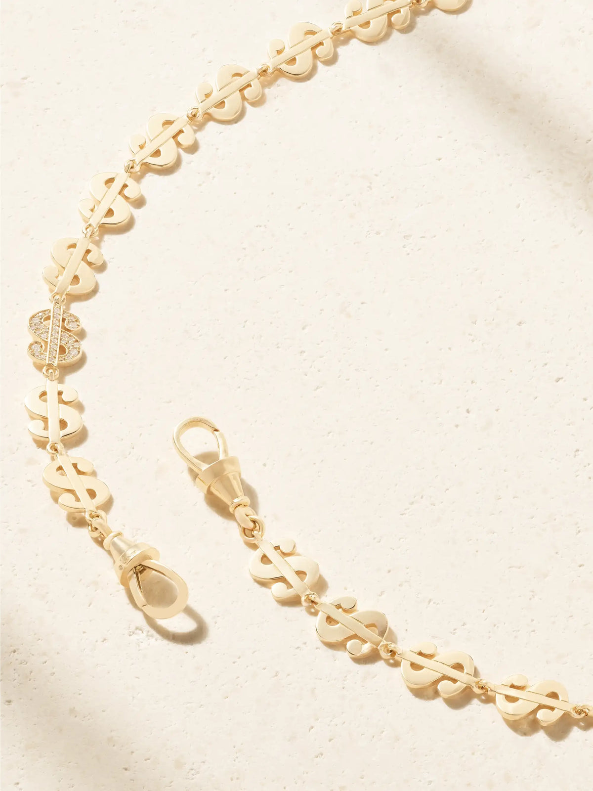 Buck Small 18-karat Gold Diamond Necklace