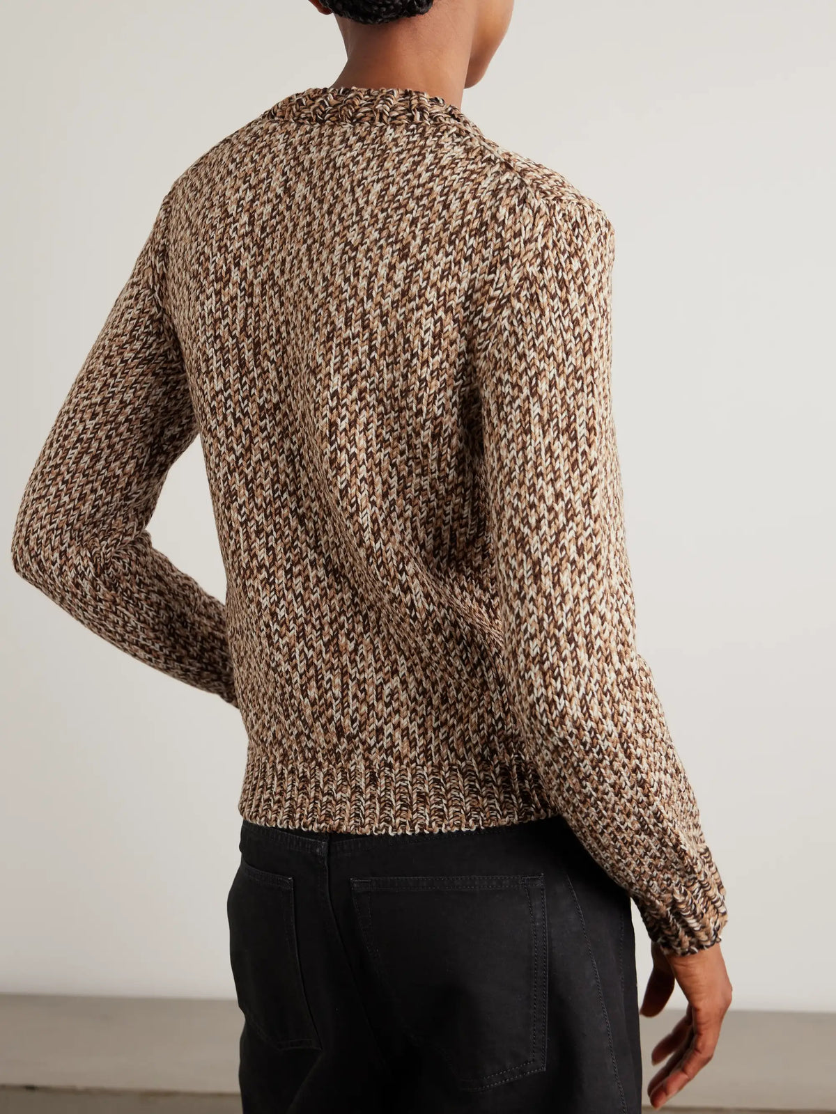 Archivio Dna Appliquéd Wool Sweater