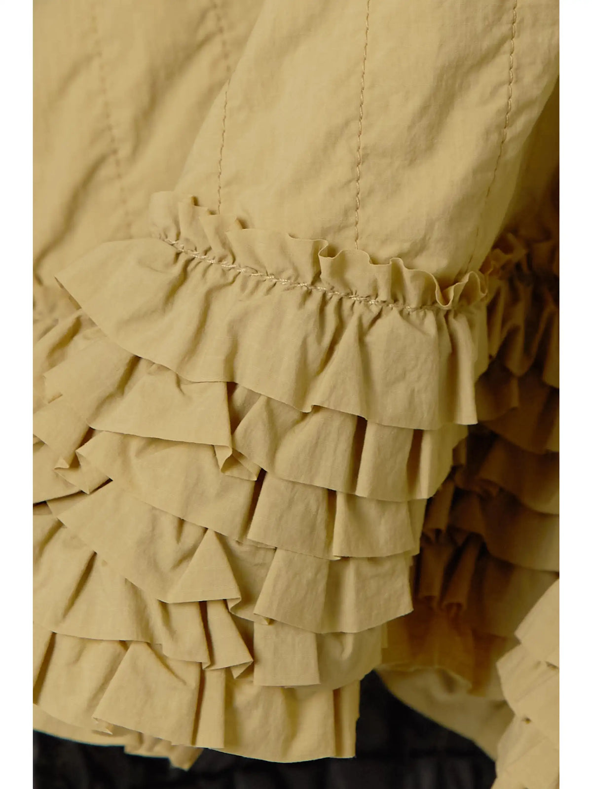 Moncler Genius + 1952 Ruffled Quilted Shell Skirt