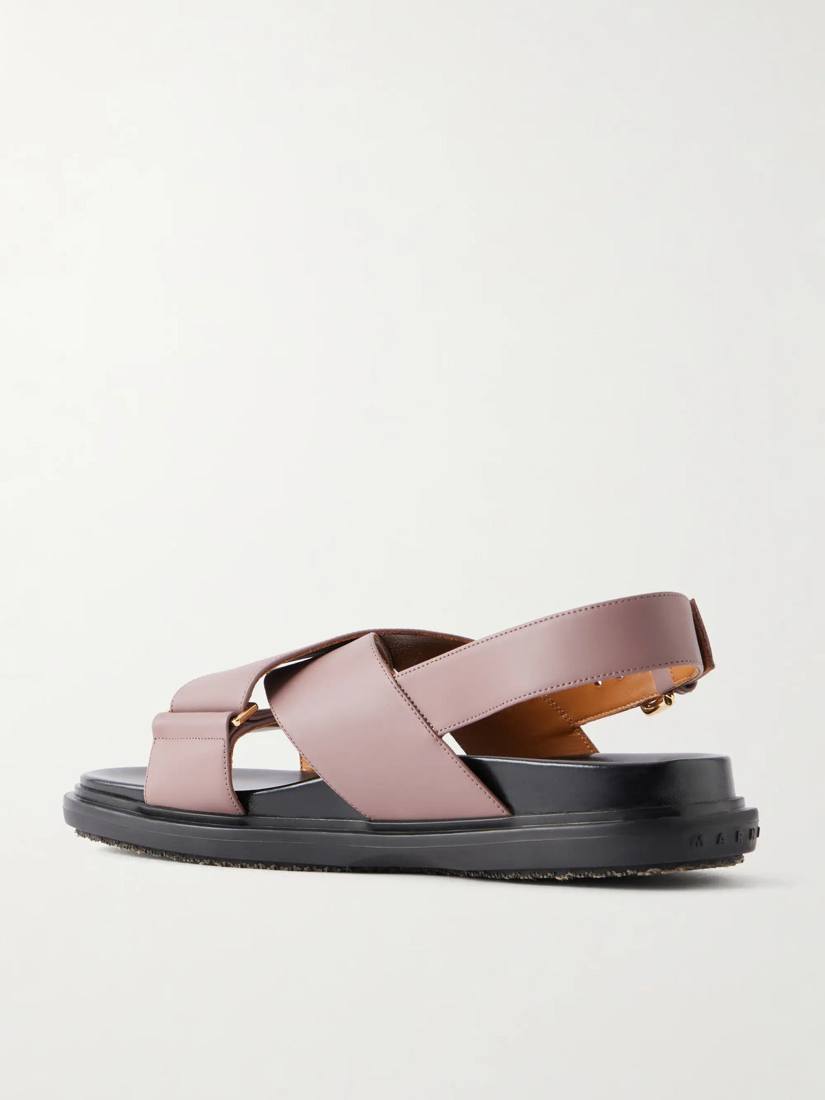 Fussbett Two-tone Leather Slingback Sandals