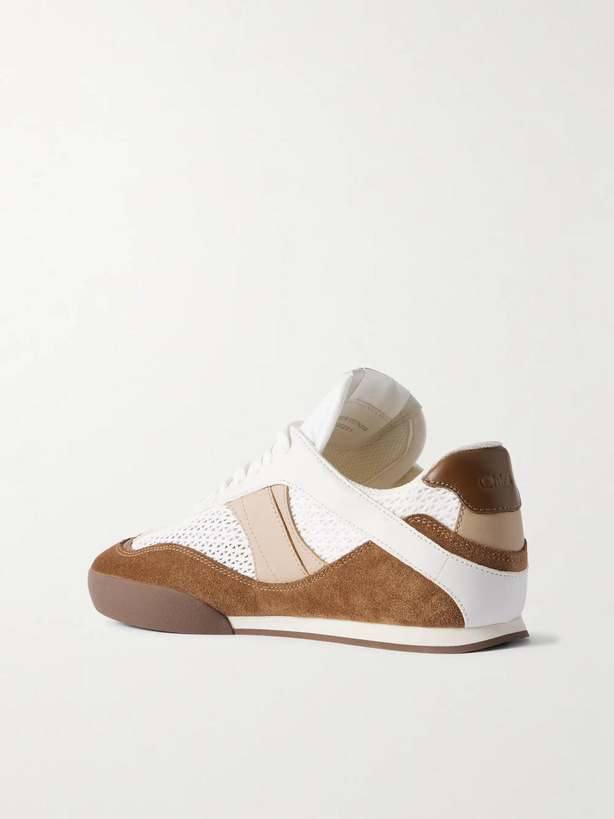 Kick Suede, Mesh And Leather Sneakers