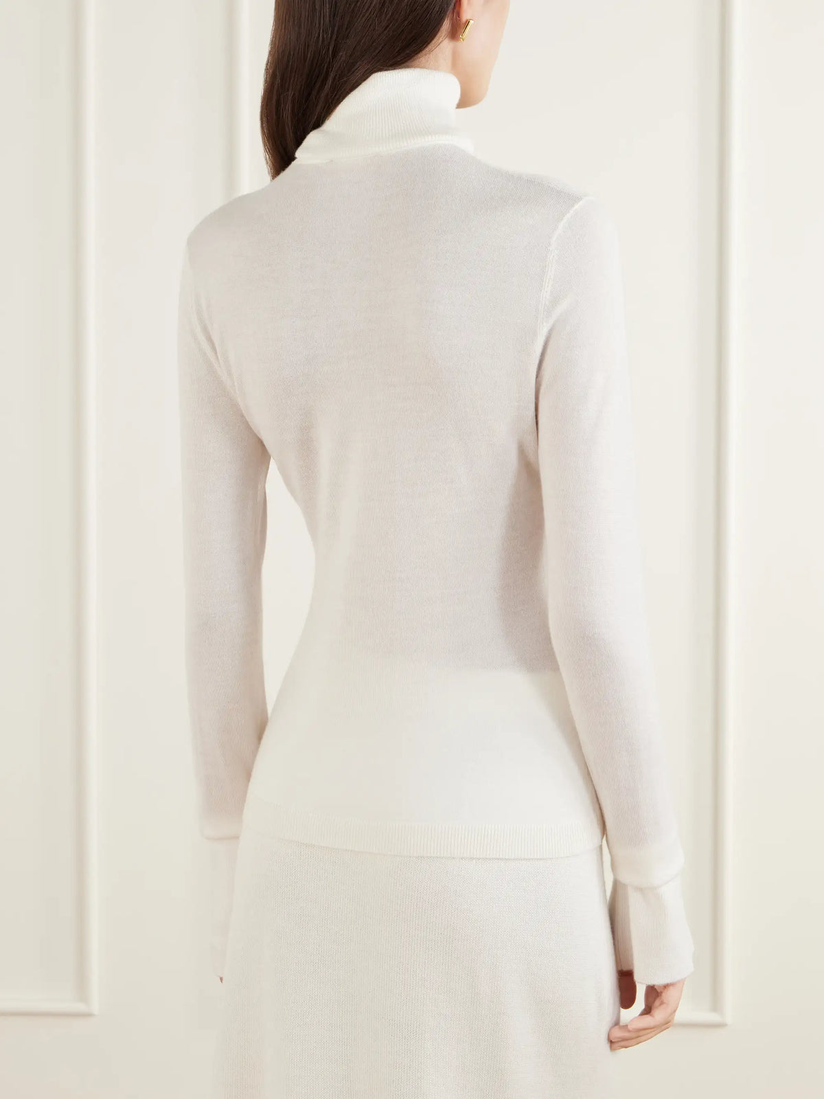 THE PARK Marshall Cashmere And Silk-blend Turtleneck Sweater