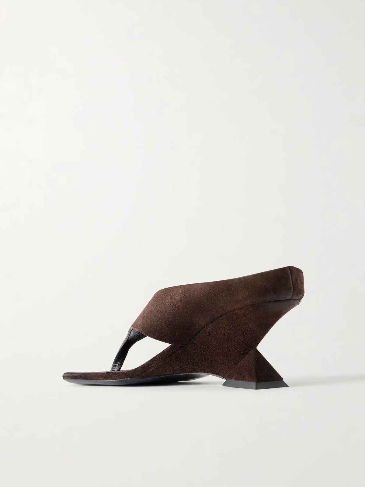 Cheope 65 Suede Wedge Thong Sandals