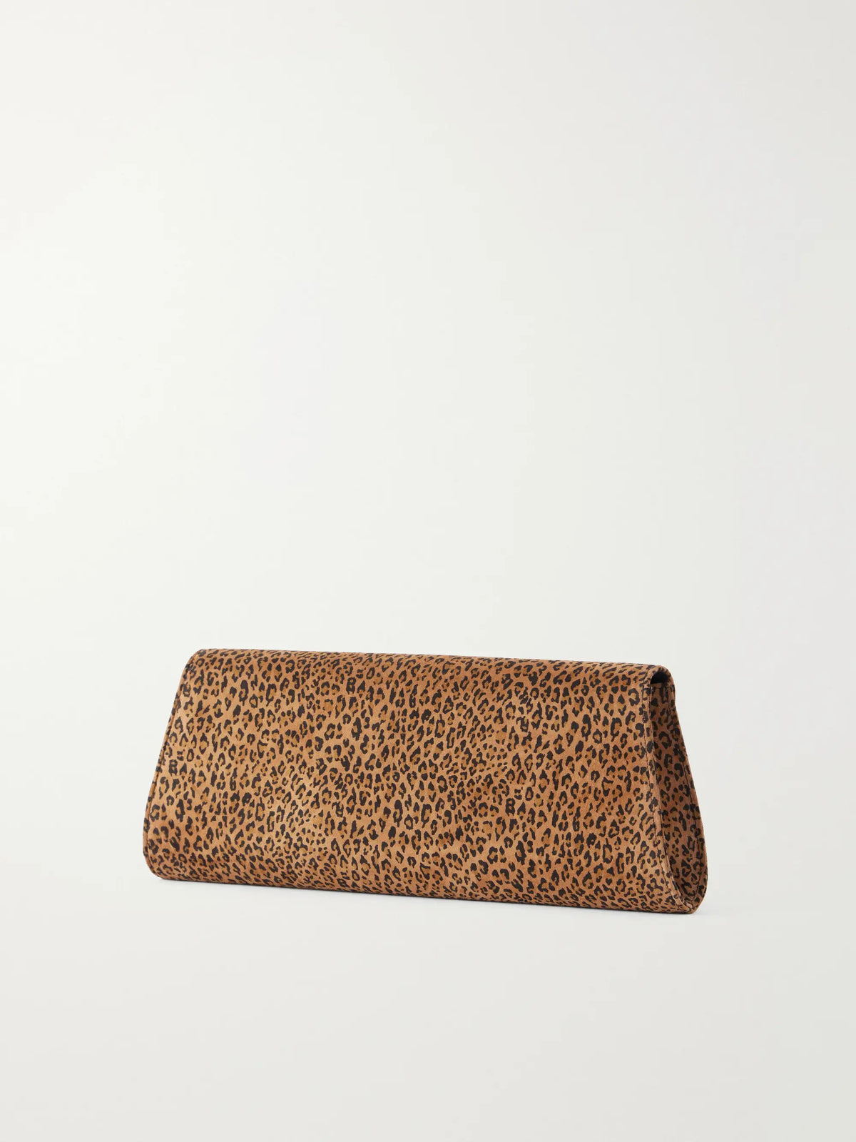 Hunting Season The Opera Leopard-print Suede Clutch