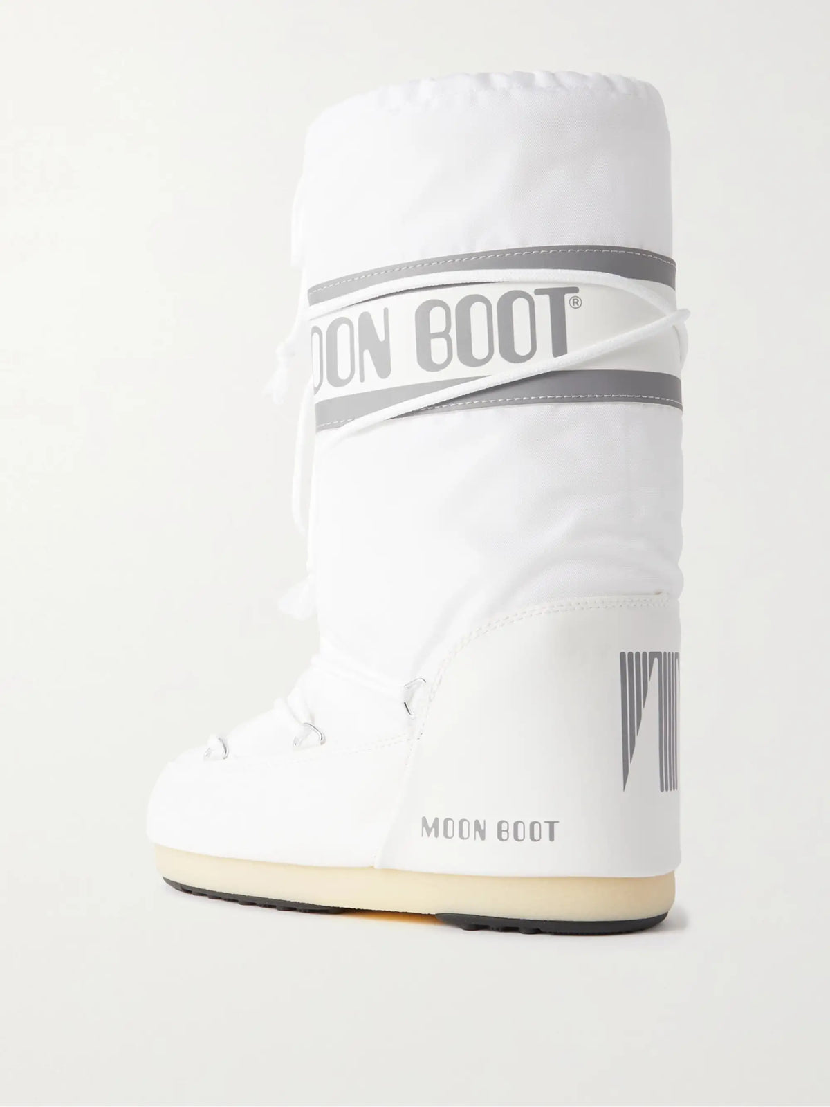 Icon Shell And Leather-like Snow Boots