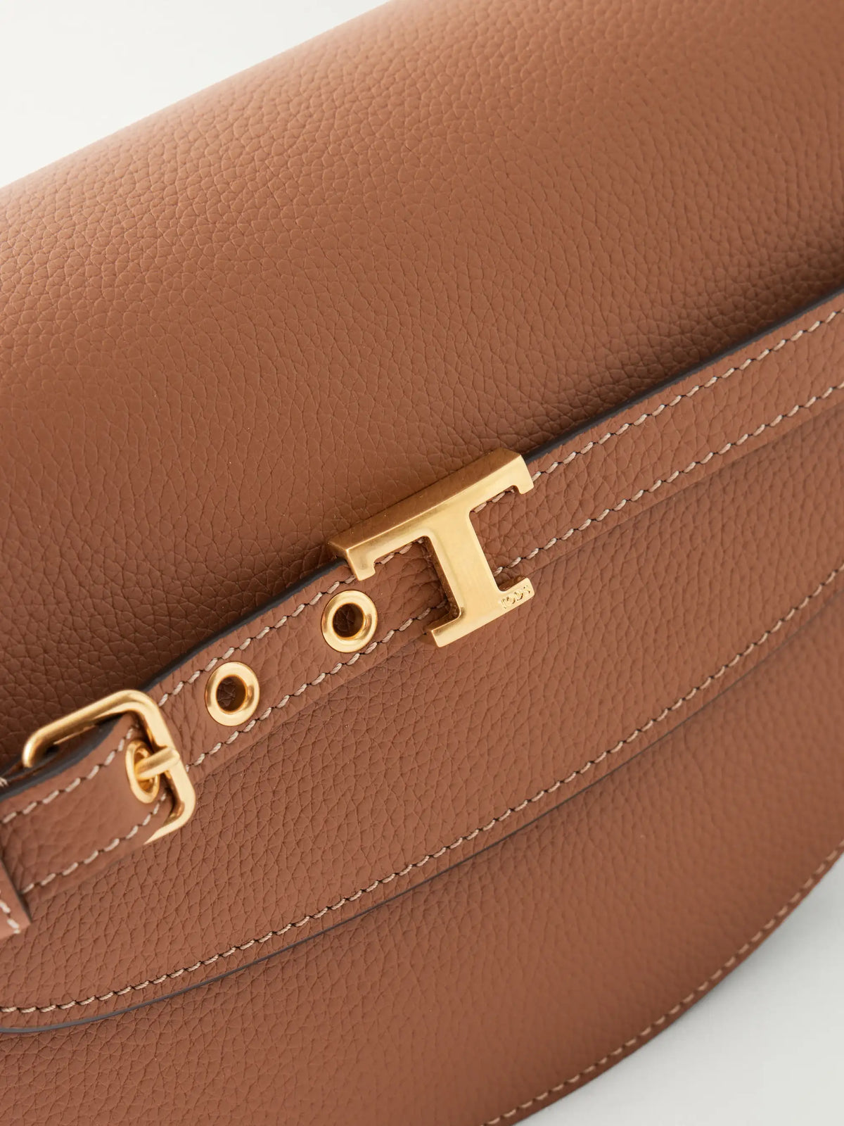 Tracollina Leather Shoulder Bag