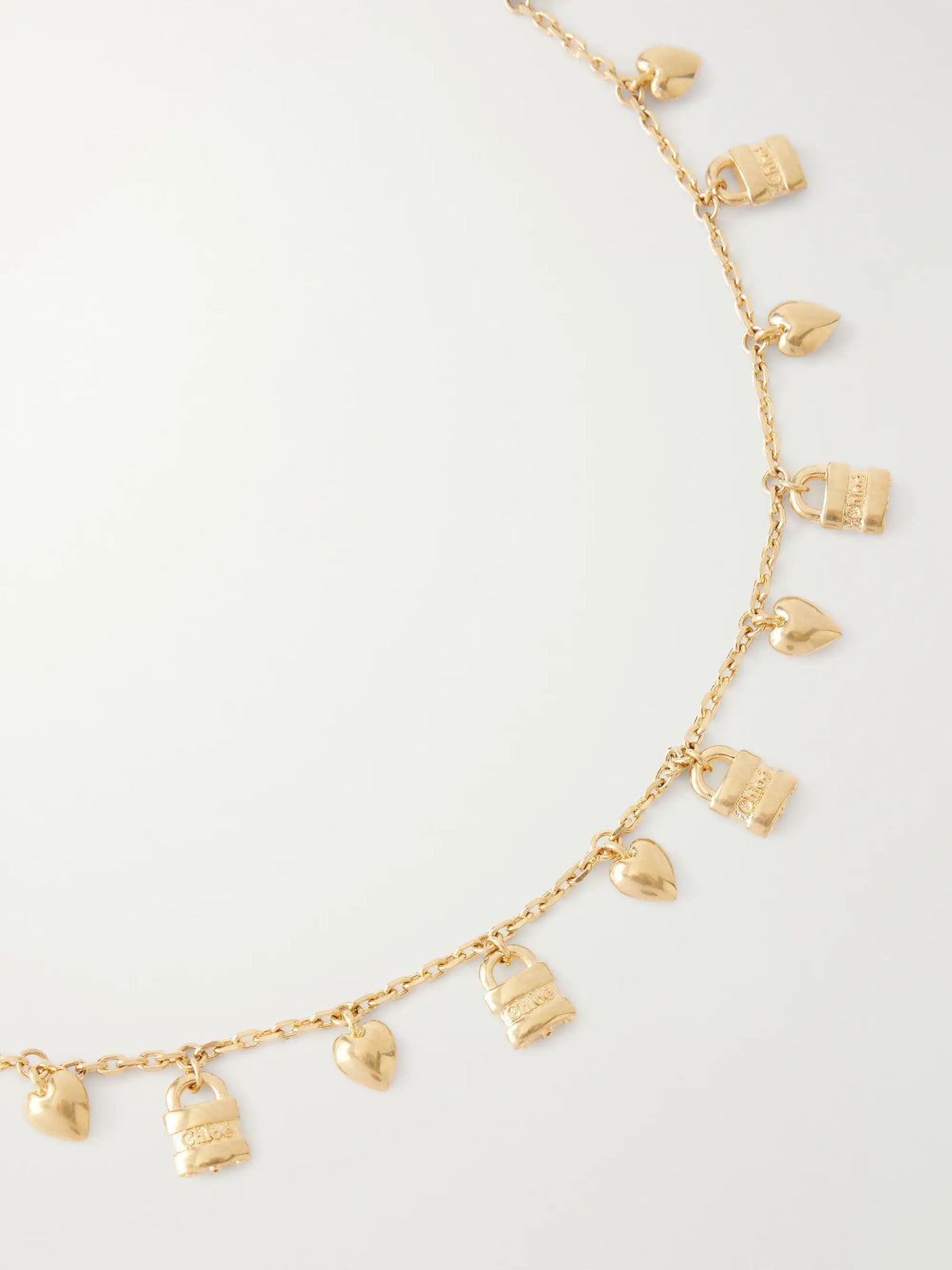Charm Gold-tone Necklace