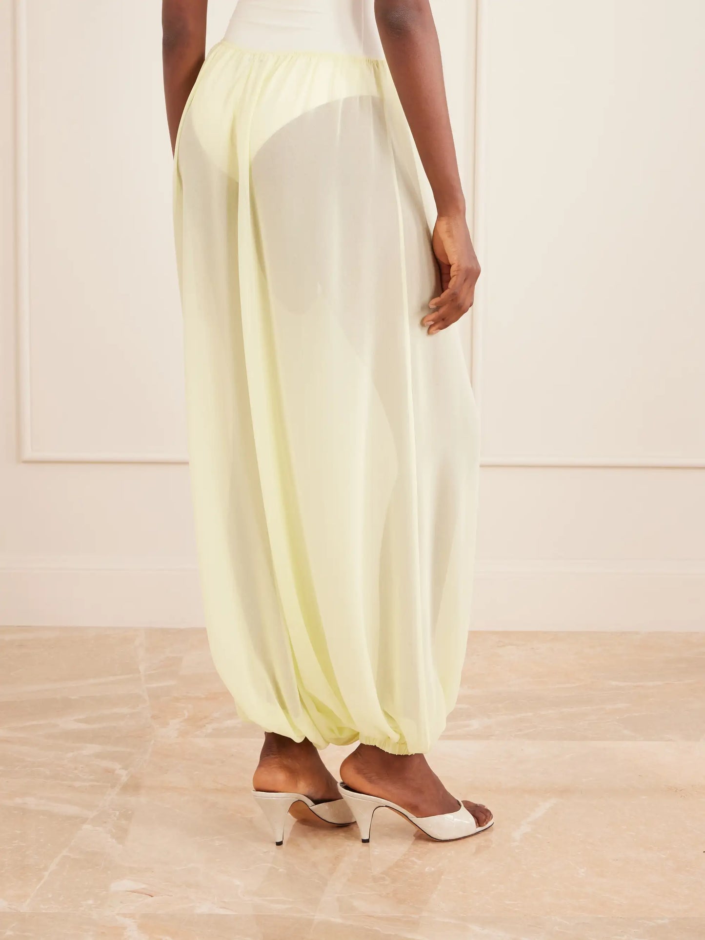 Mio Crepe Wide-leg Pants