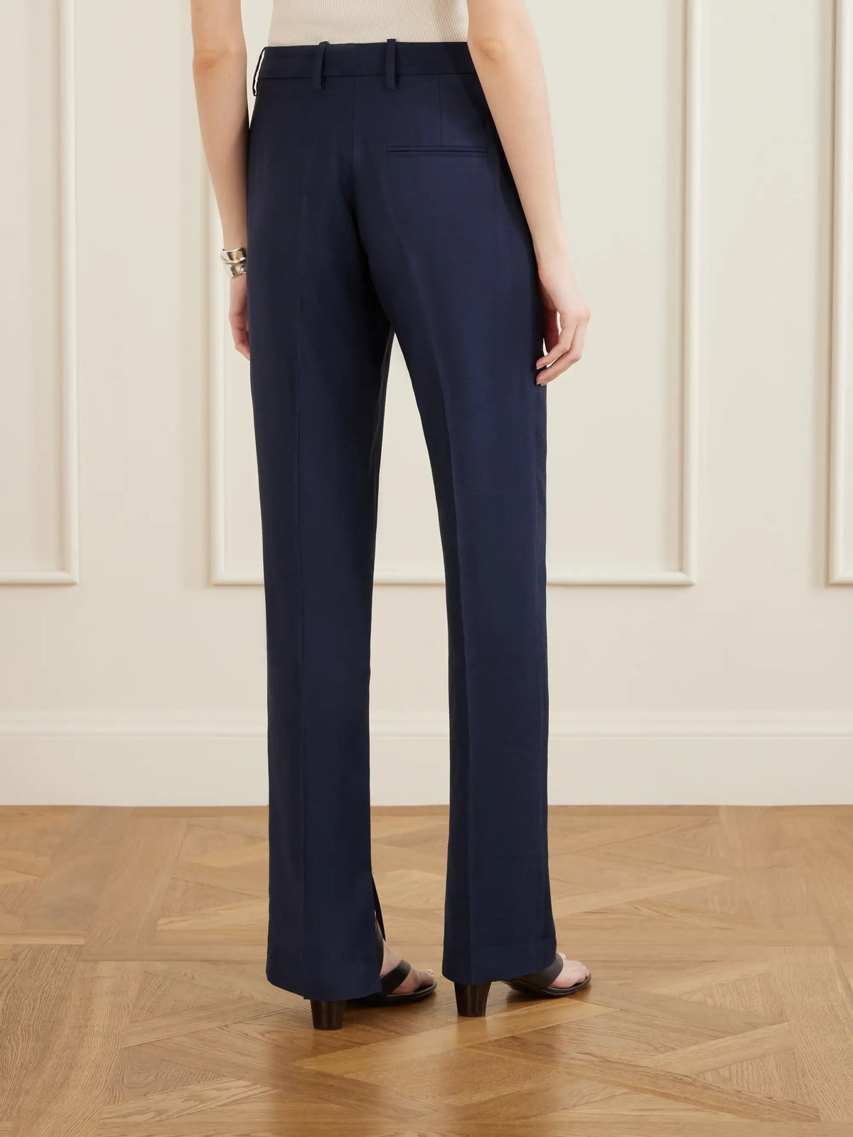 KALLMEYER Charlie Woven Mid-rise Straight-leg Pants
