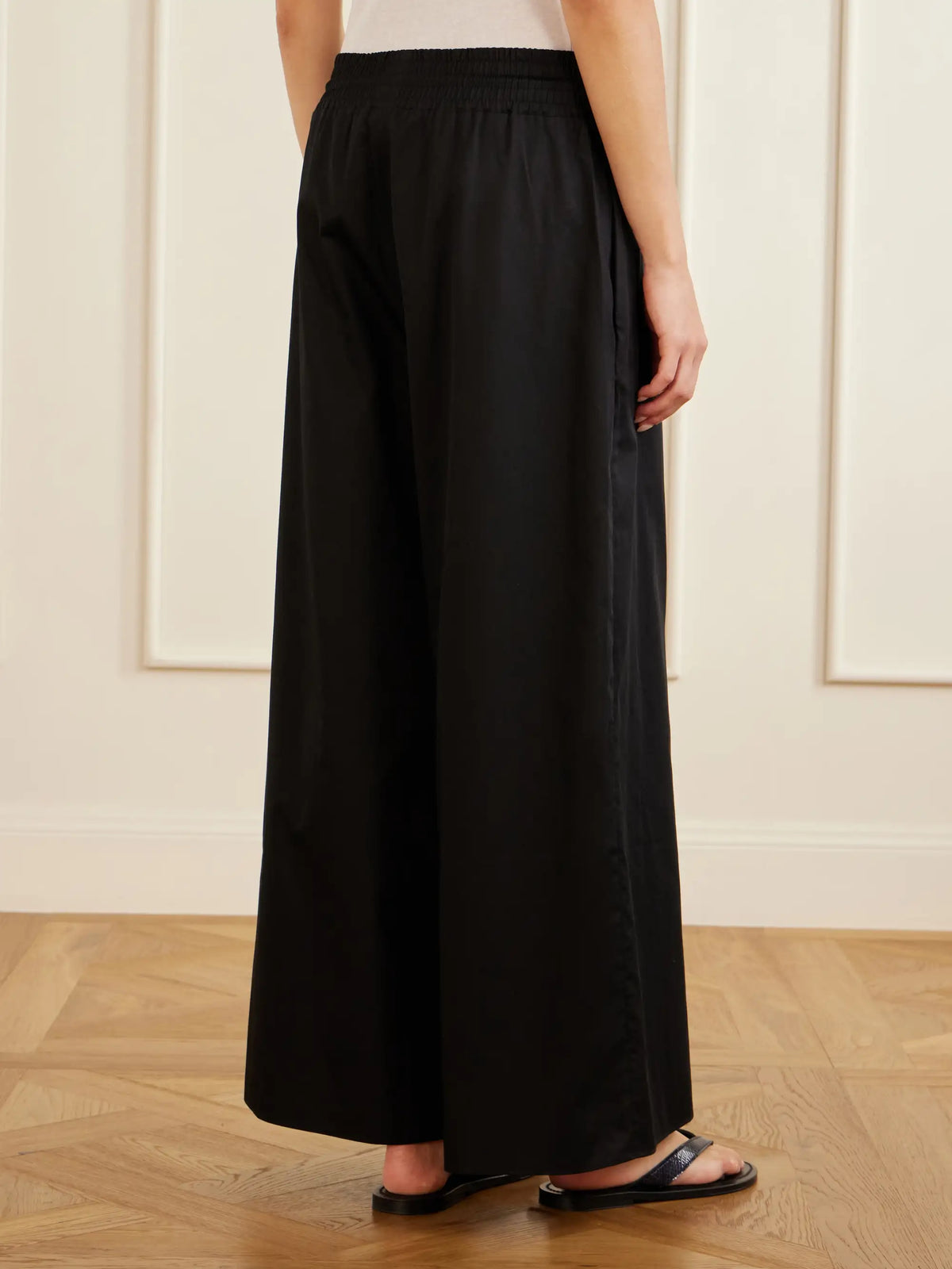 La Ligne Cotton Wide-leg Pants