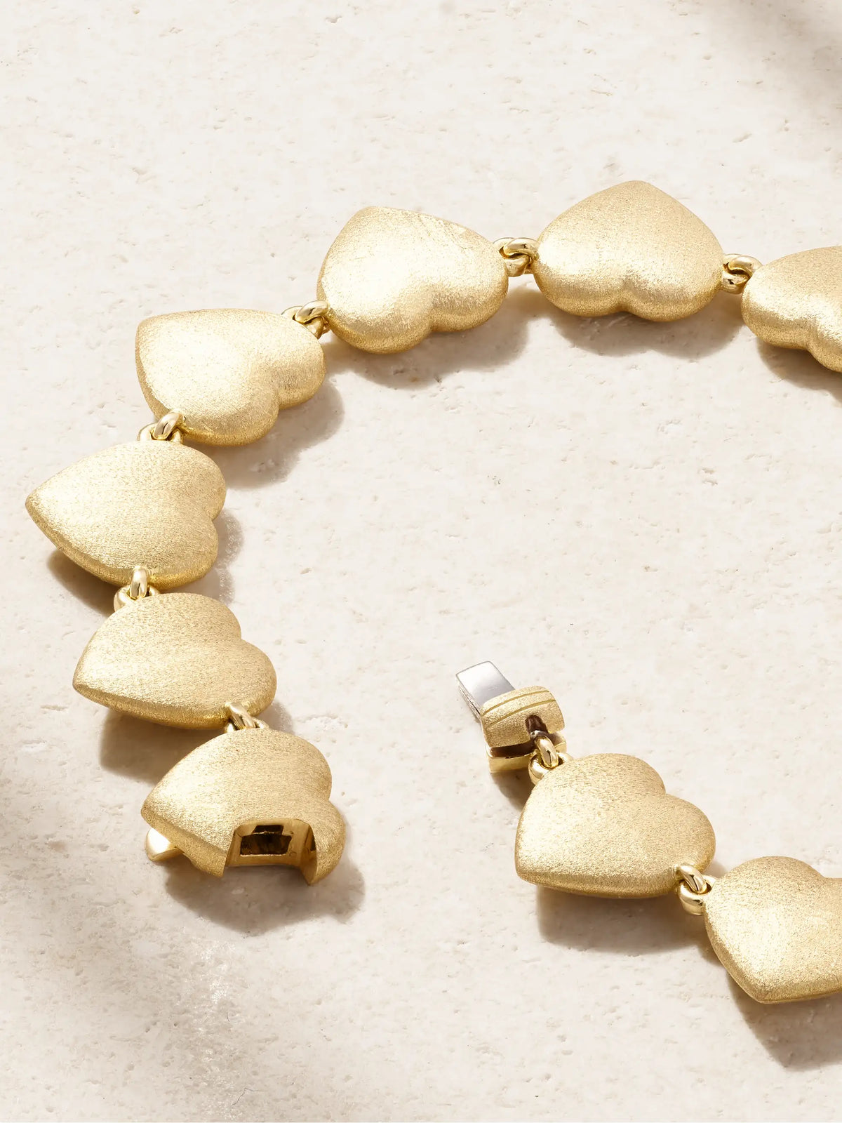 Heart Small 18-karat Gold Bracelet